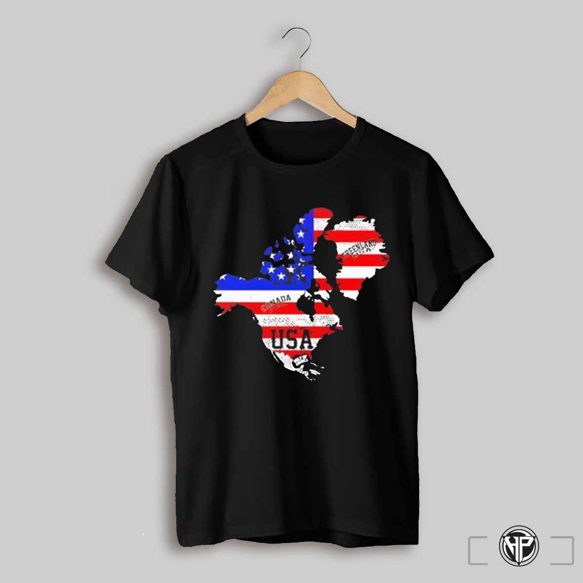 Updated Map Of America Shirt