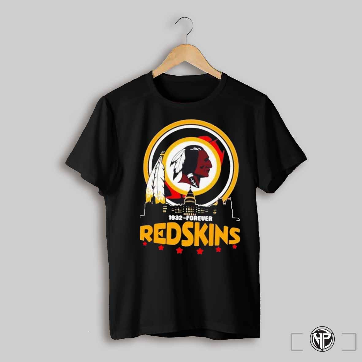 Washin Redskins 1932 To Forever Skyline Shirt