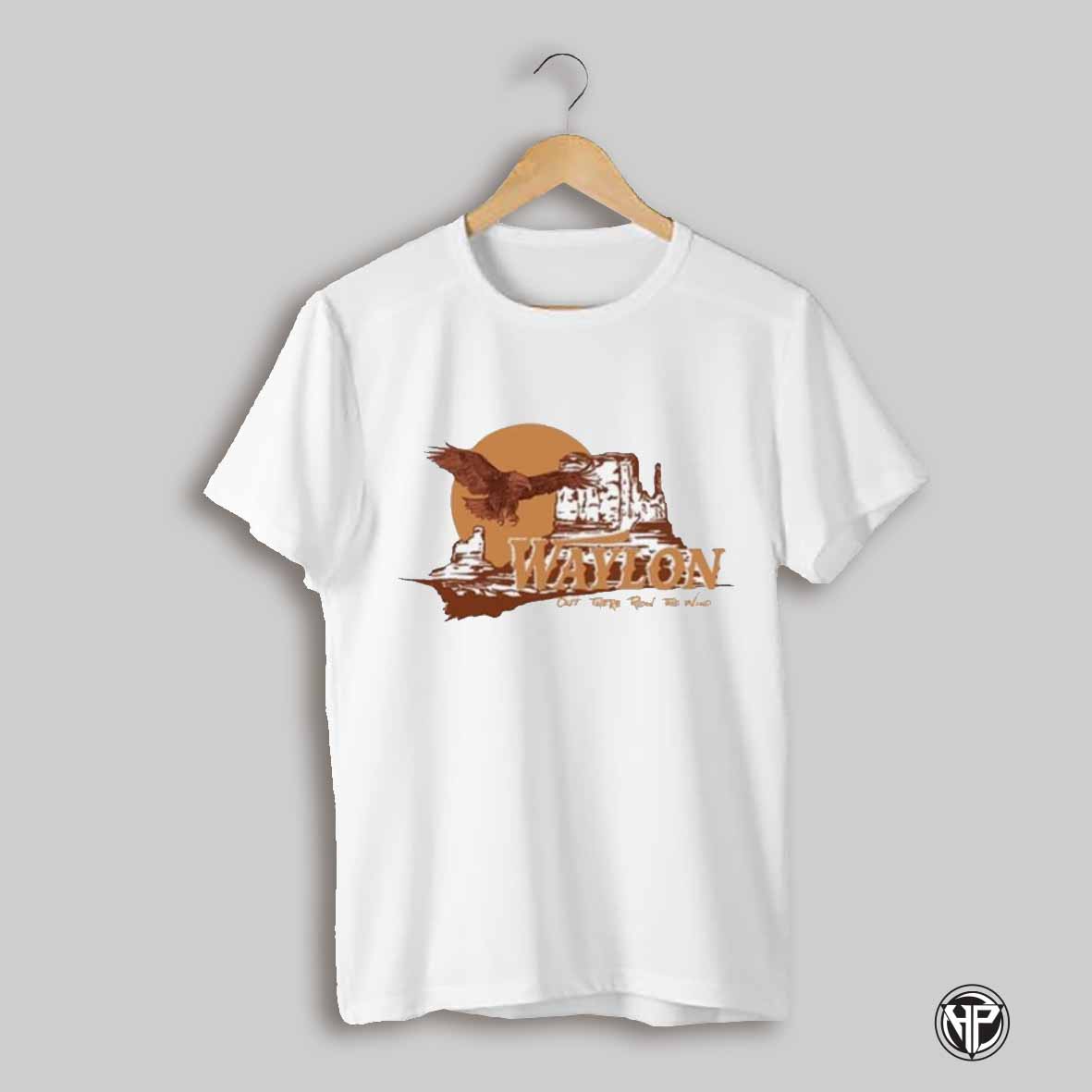 Waylon Jennings Ridin The Wind Waylon Jennings Shirt