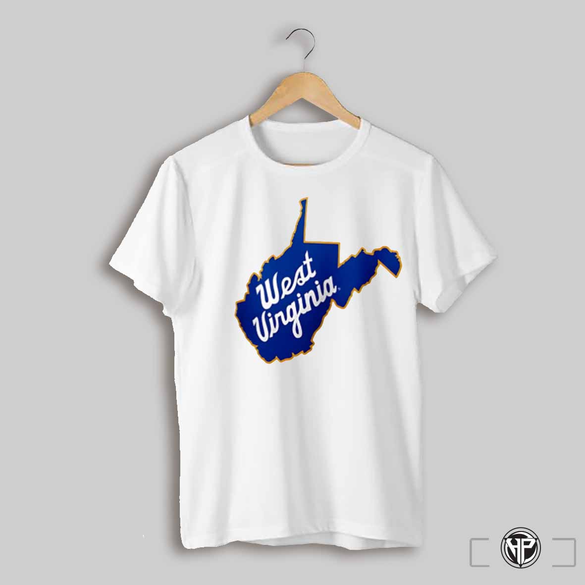 West Virginia Map Shirt