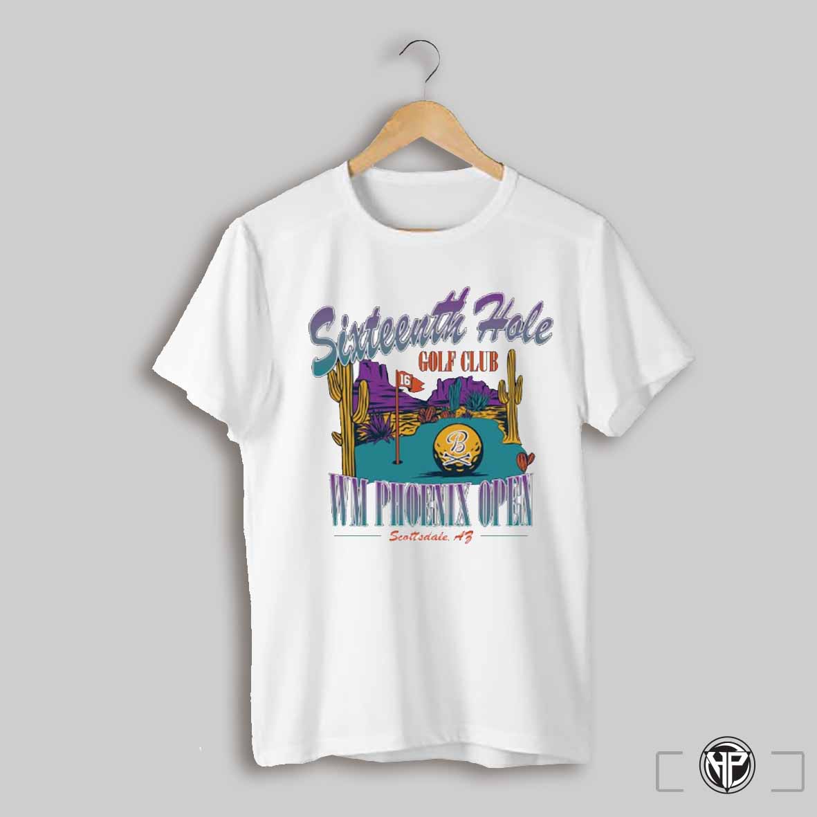 Wm Phoenix Open 16th Hole Golf Club Graphic Shirt