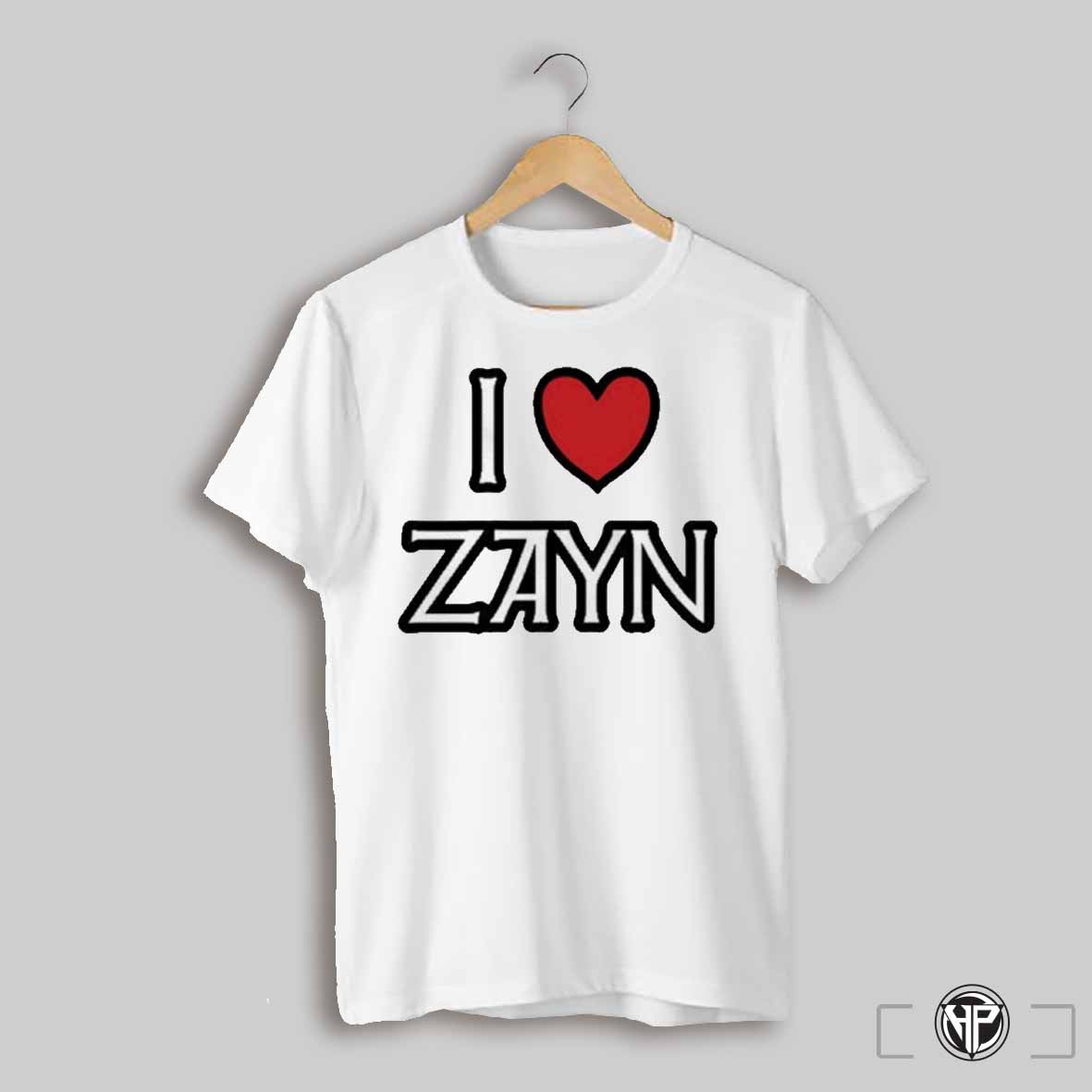 Zayn Squad Brazil I Love Zayn Ringer T Shirt