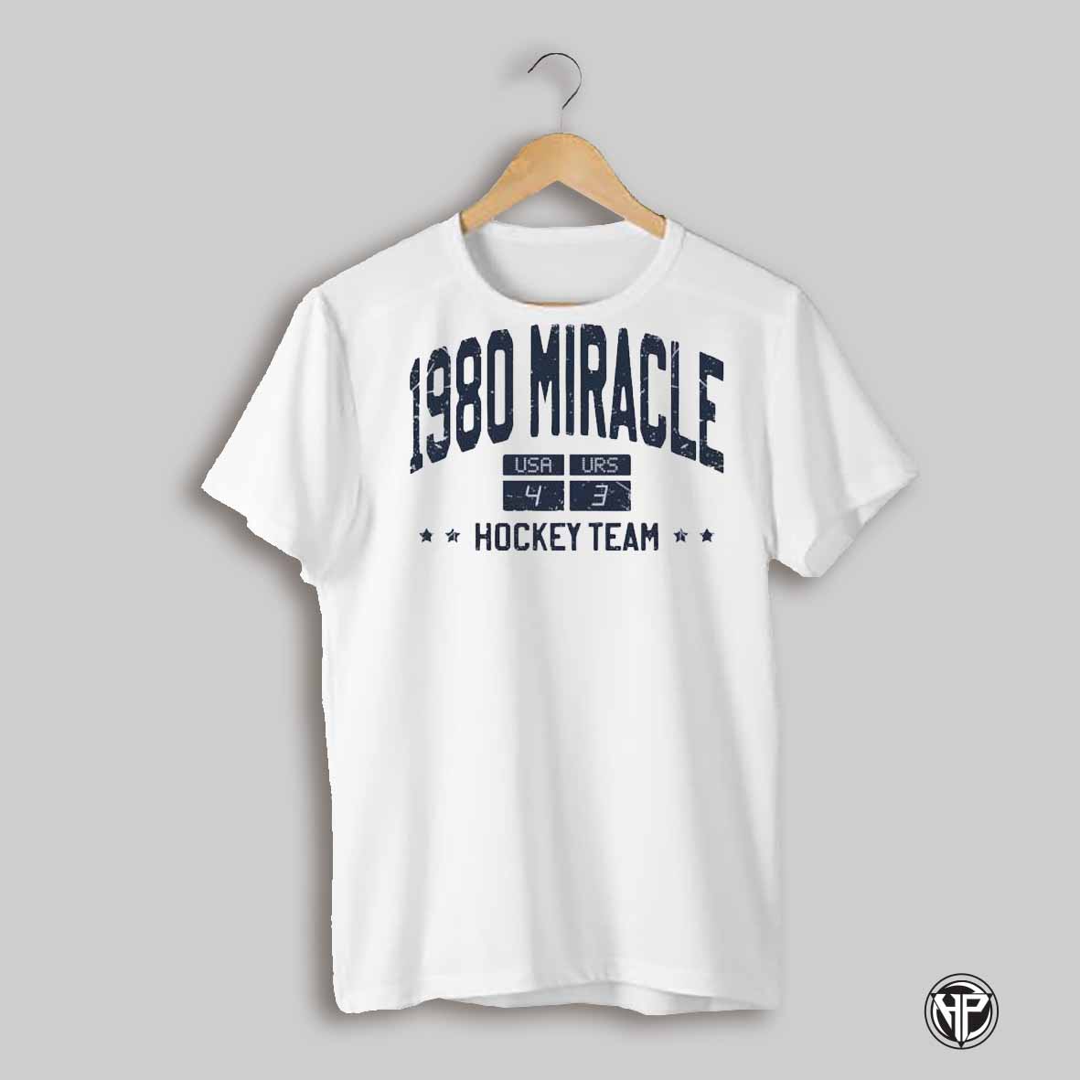 1980 Miracle Scoreboard Usa 4 3 Urs Hockey Team Shirt