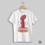 2025 Lix Super Bowl Champions Nfl Kansas City Chiefs T Shirts