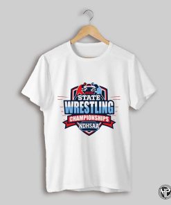 2025 Ndhsaa Class B Boys Wrestling Team Dual State Tournament Championship Shirt