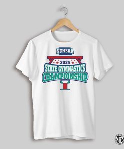 2025 Ndhsaa Gymnastics State Meet Championship Logo Shirt