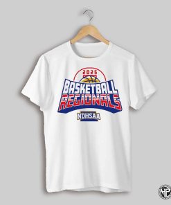 2025 Ndhsaa Region Basketball Tournaments Logo Shirt