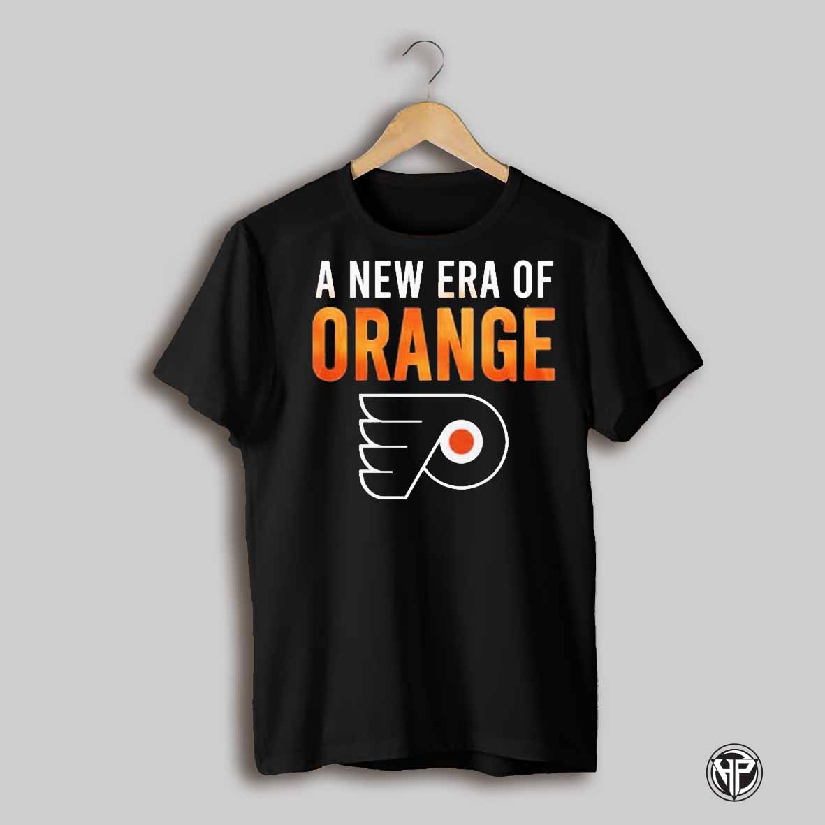 A New Era Of Orange Philadelphia Flyers Hockey Shirt