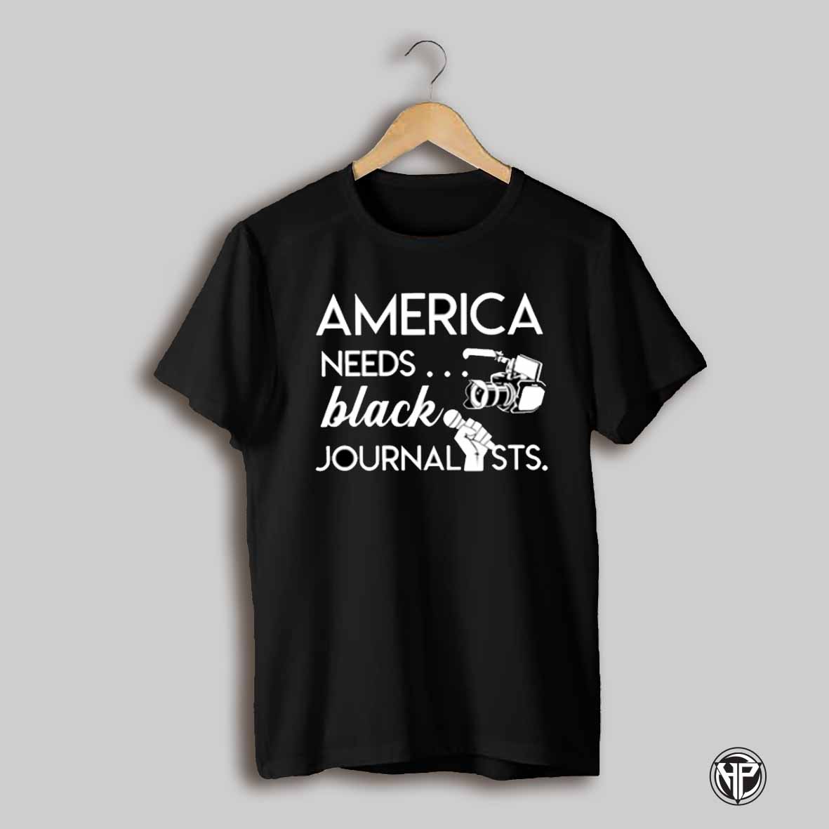 America Needs Black Journalists Roland S Martin Wearing Shirt