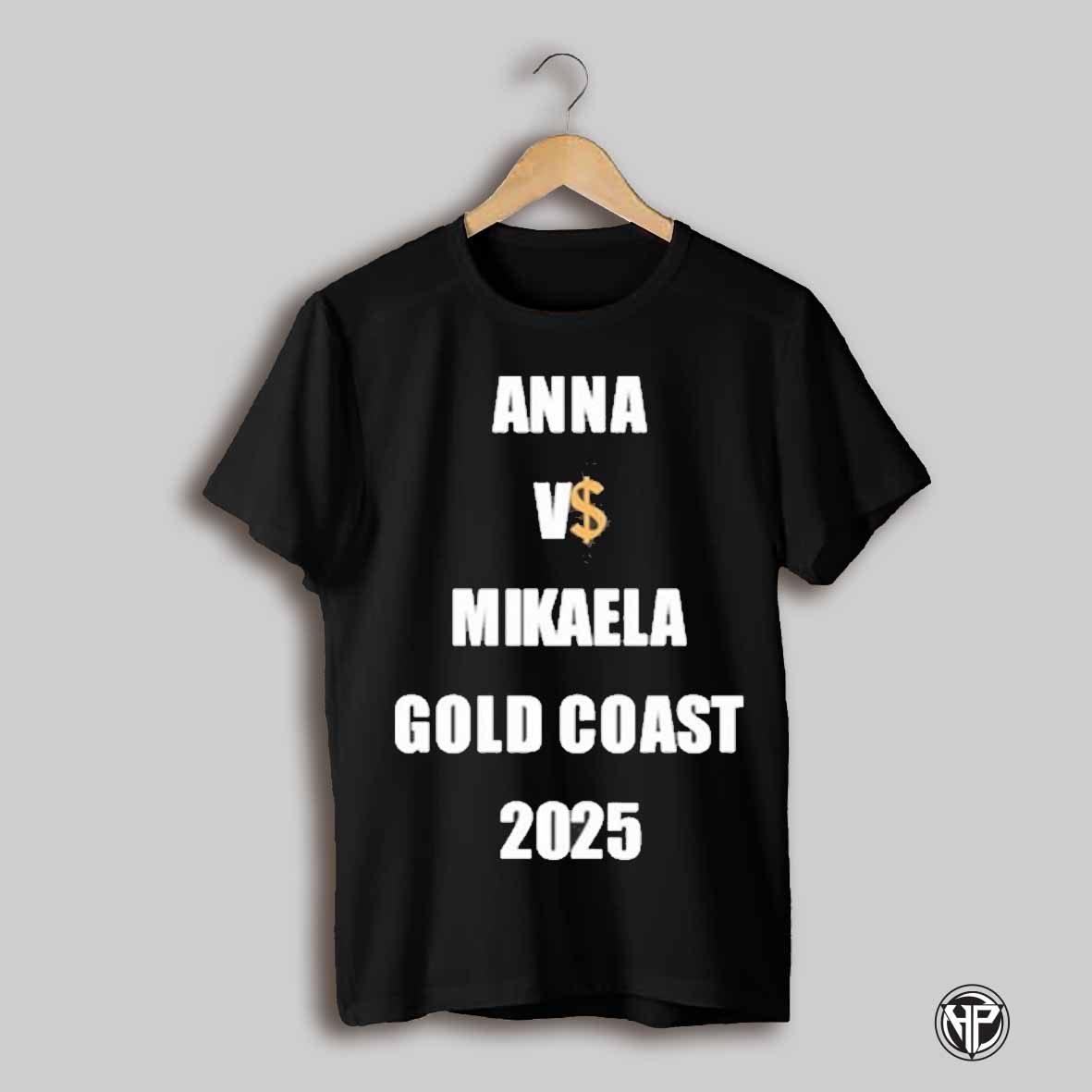 Anna Vs Mikaela Gold Coast 2025 Shirt