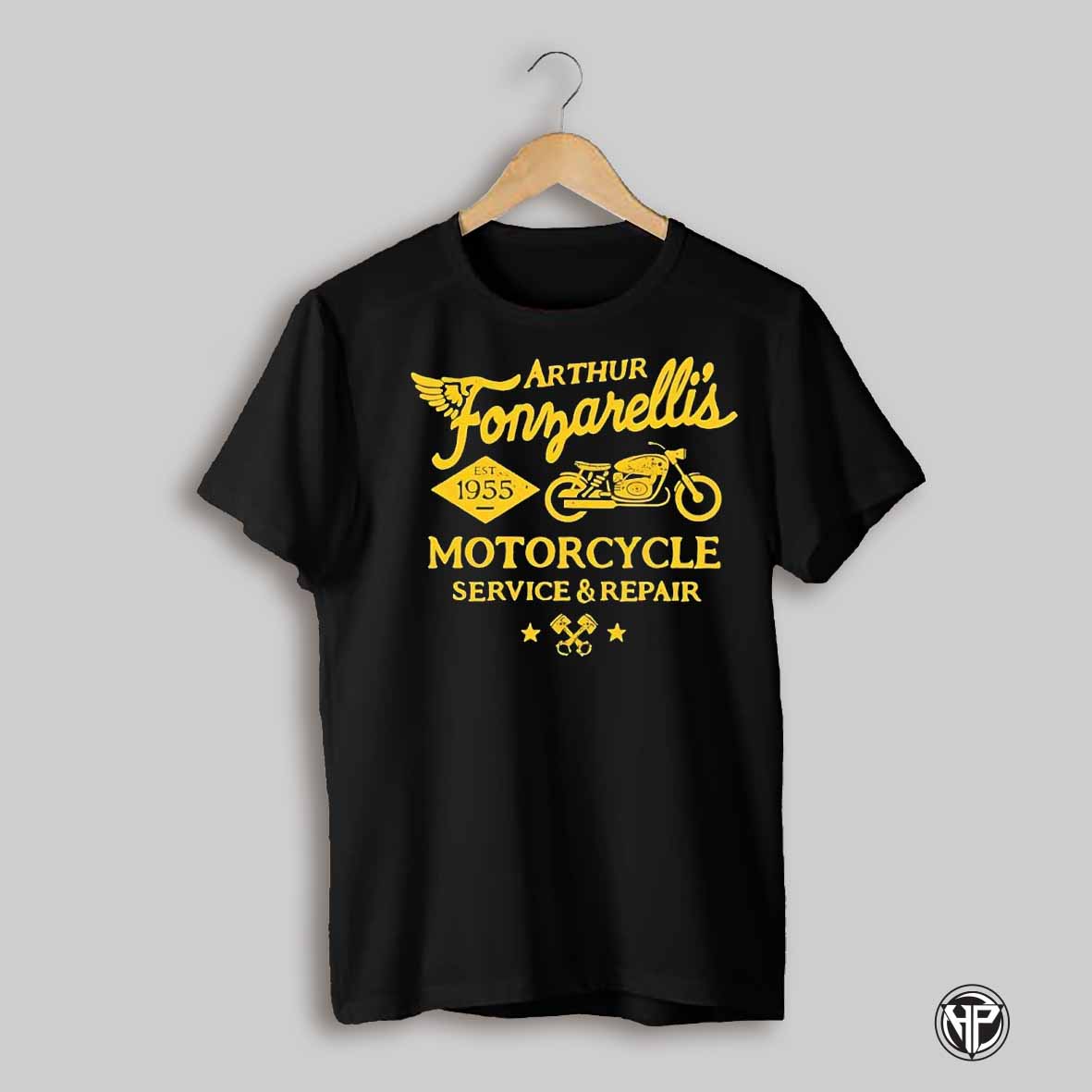 Arthur Fonzarellis Motorcycle Service And Repair Shirt
