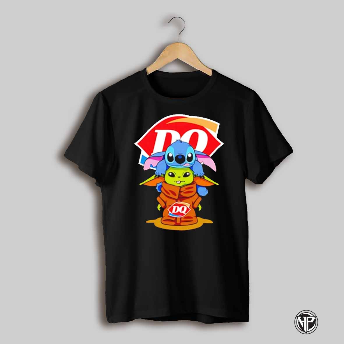 Baby Yoda And Baby Groot Dairy Queen Shirt
