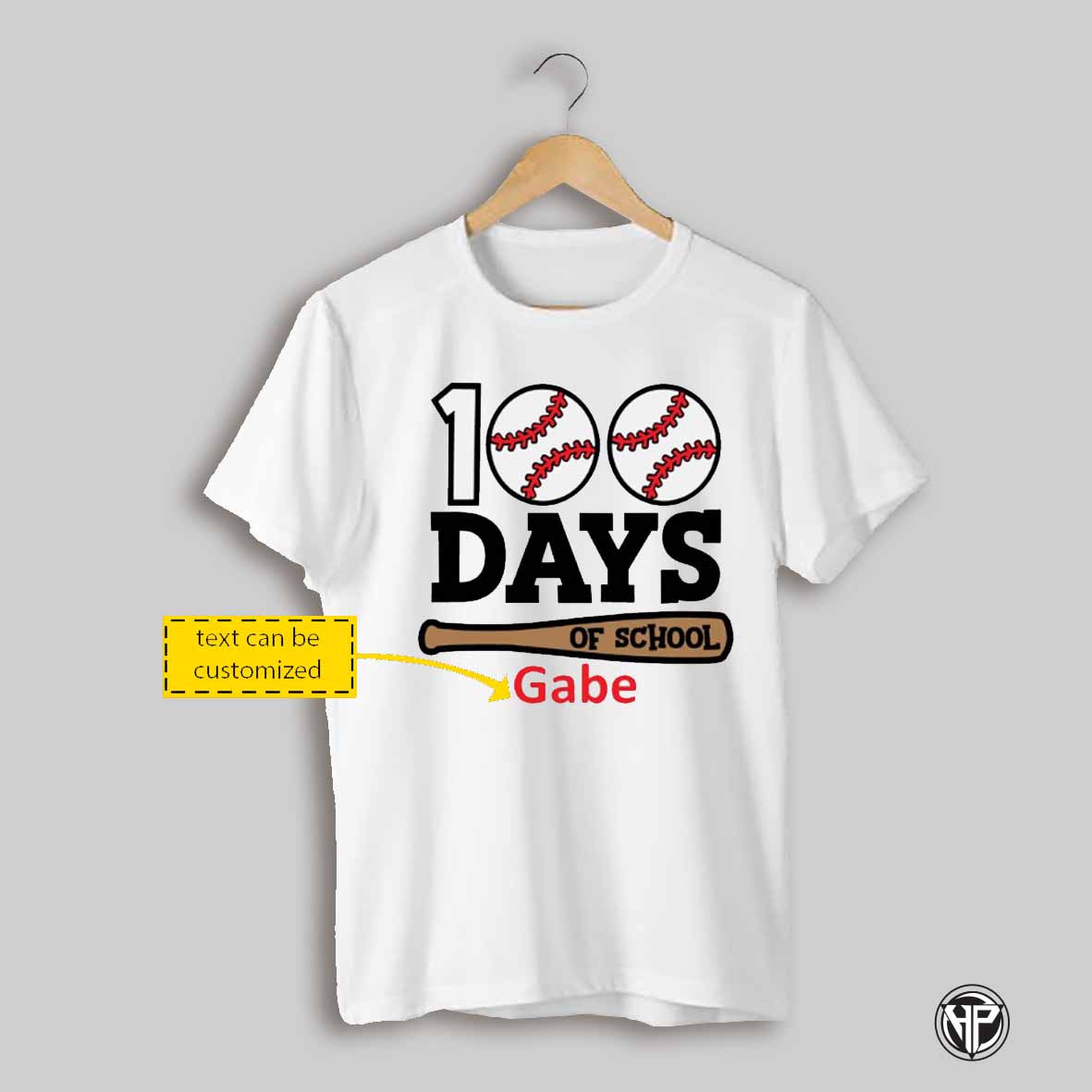 Baseball 100 Days Of School Custom Shirt