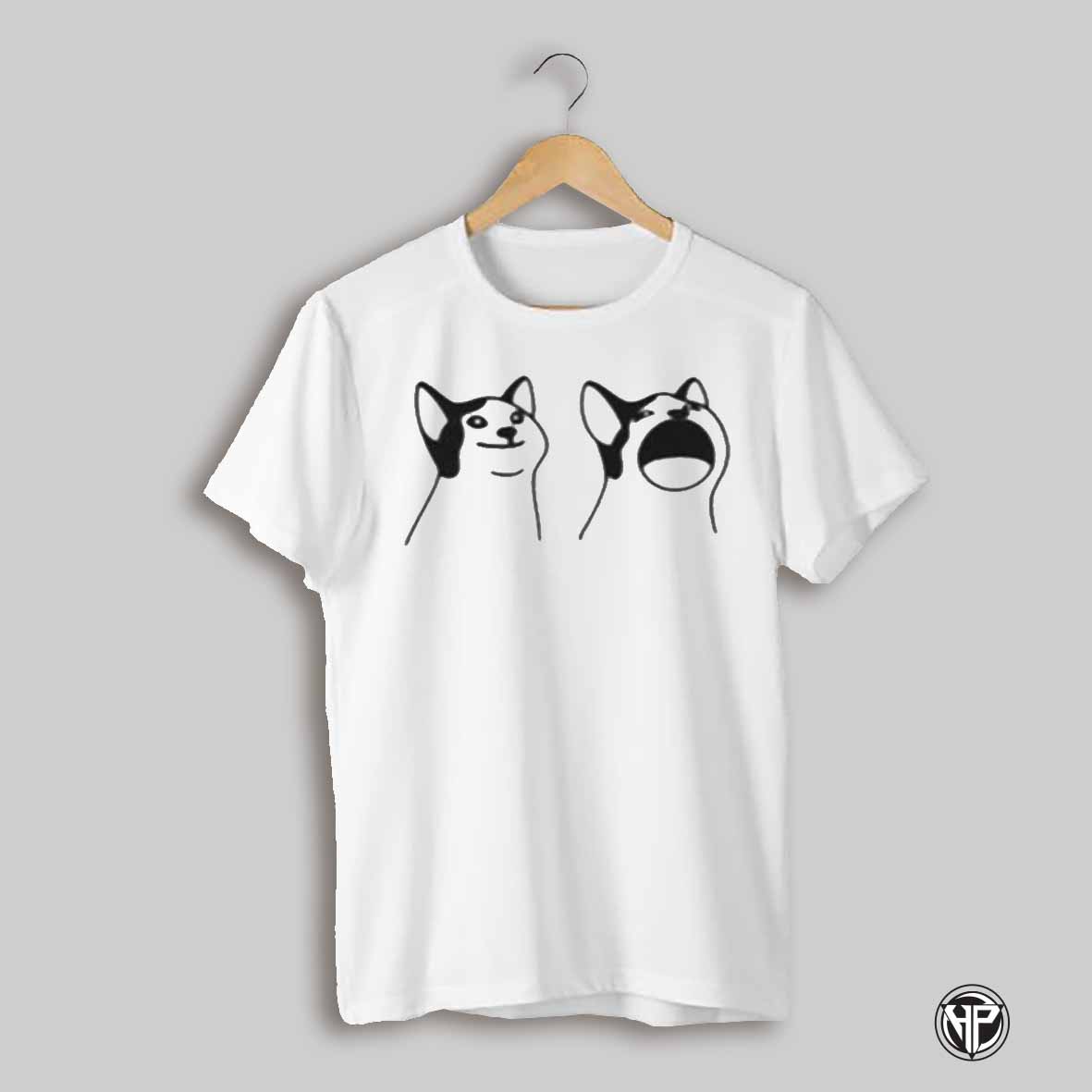 Bekyamon Two Cats Meme Shirt