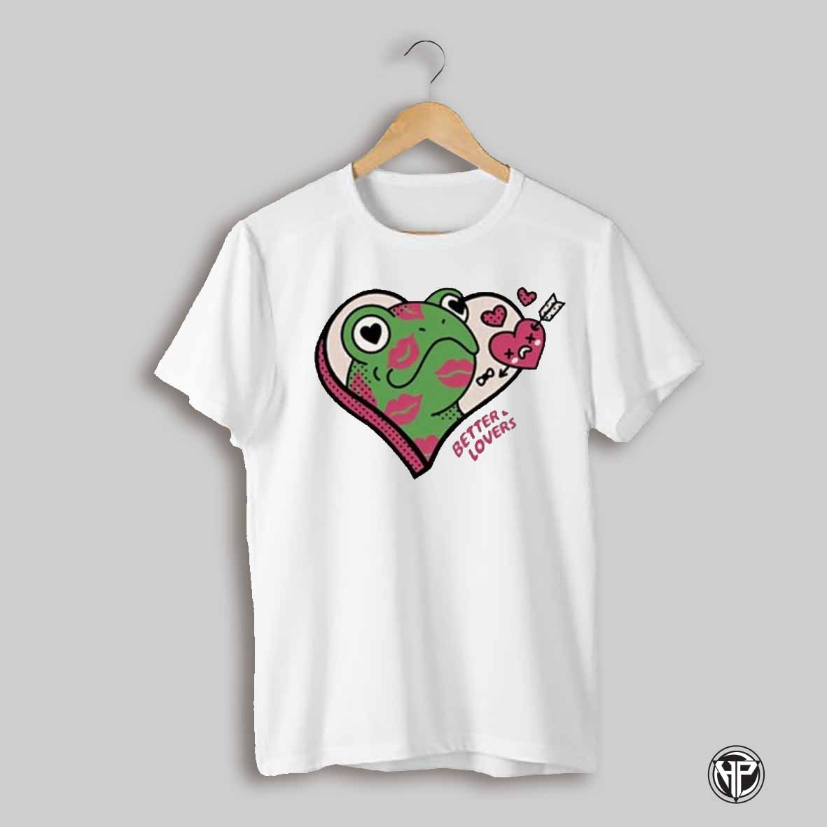 Better Lovers Set Of Love Frogs Shirt
