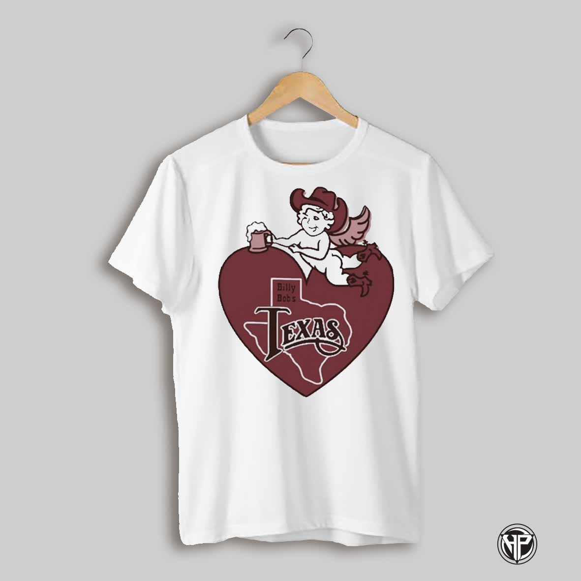 Billy Bobs Texas Drinking Cupids T Shirt