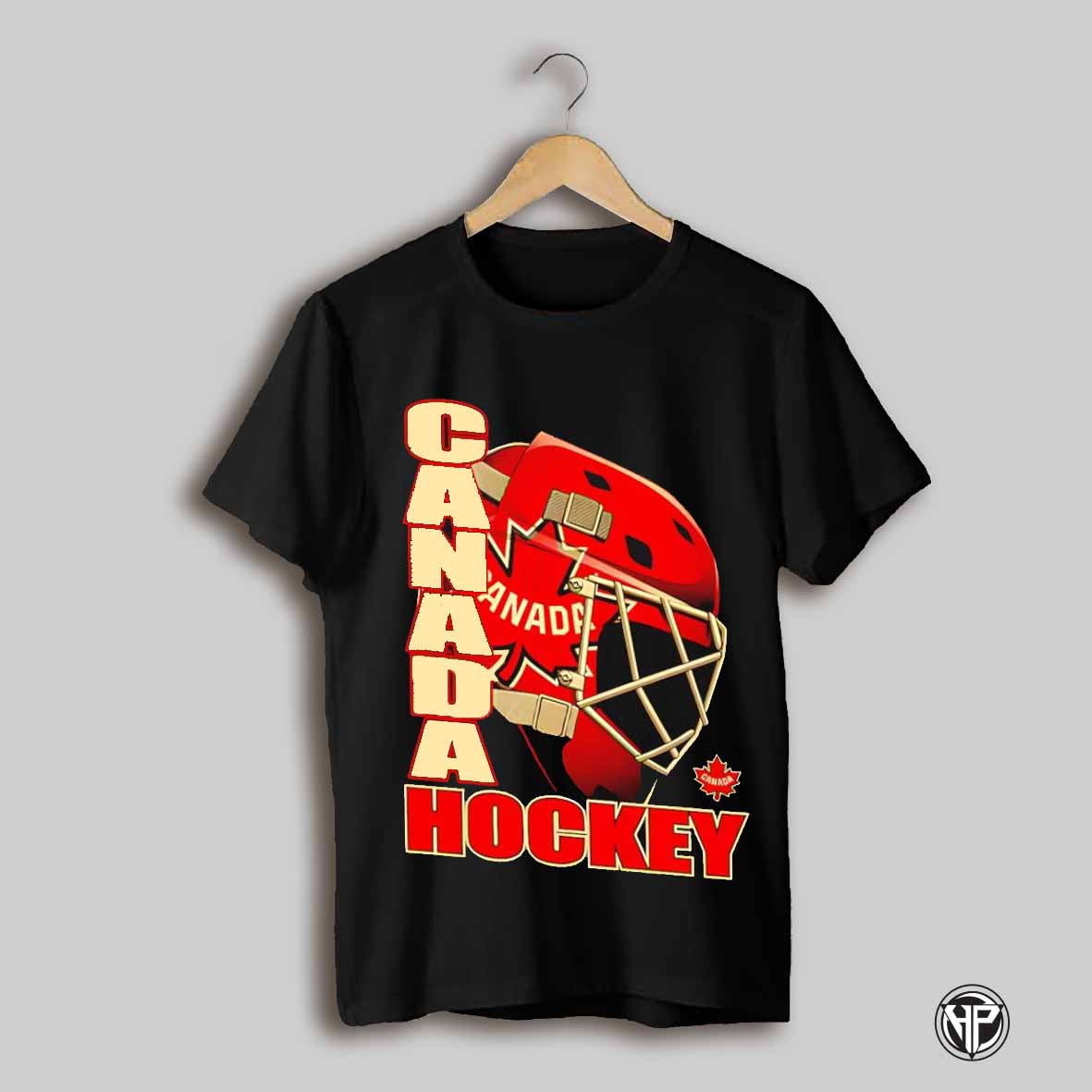 Canada Hockey 2025 4 Nations Face Off Goalie Strong Helmet Shirt