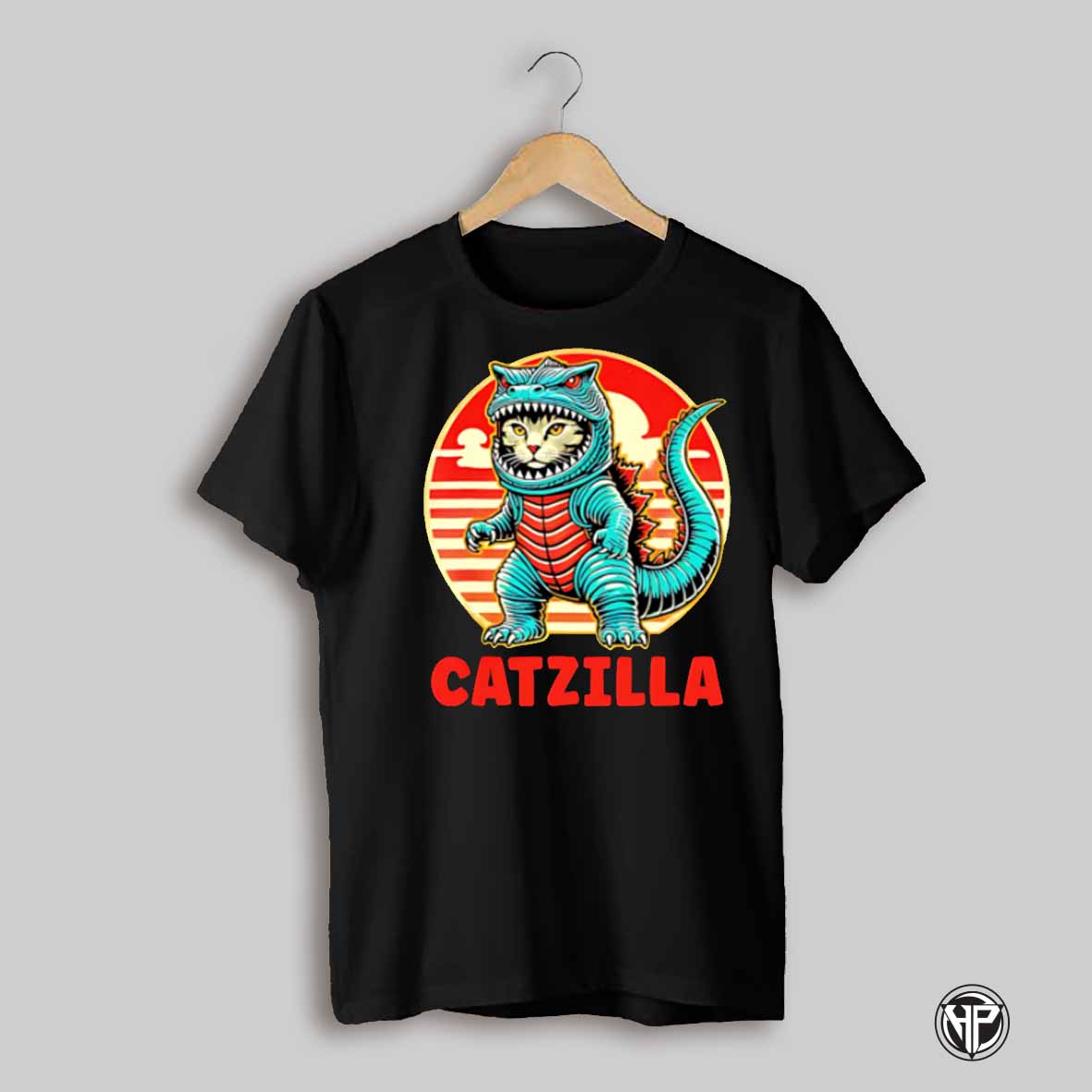 Cat Catzilla Cat Mom Vintage Shirt