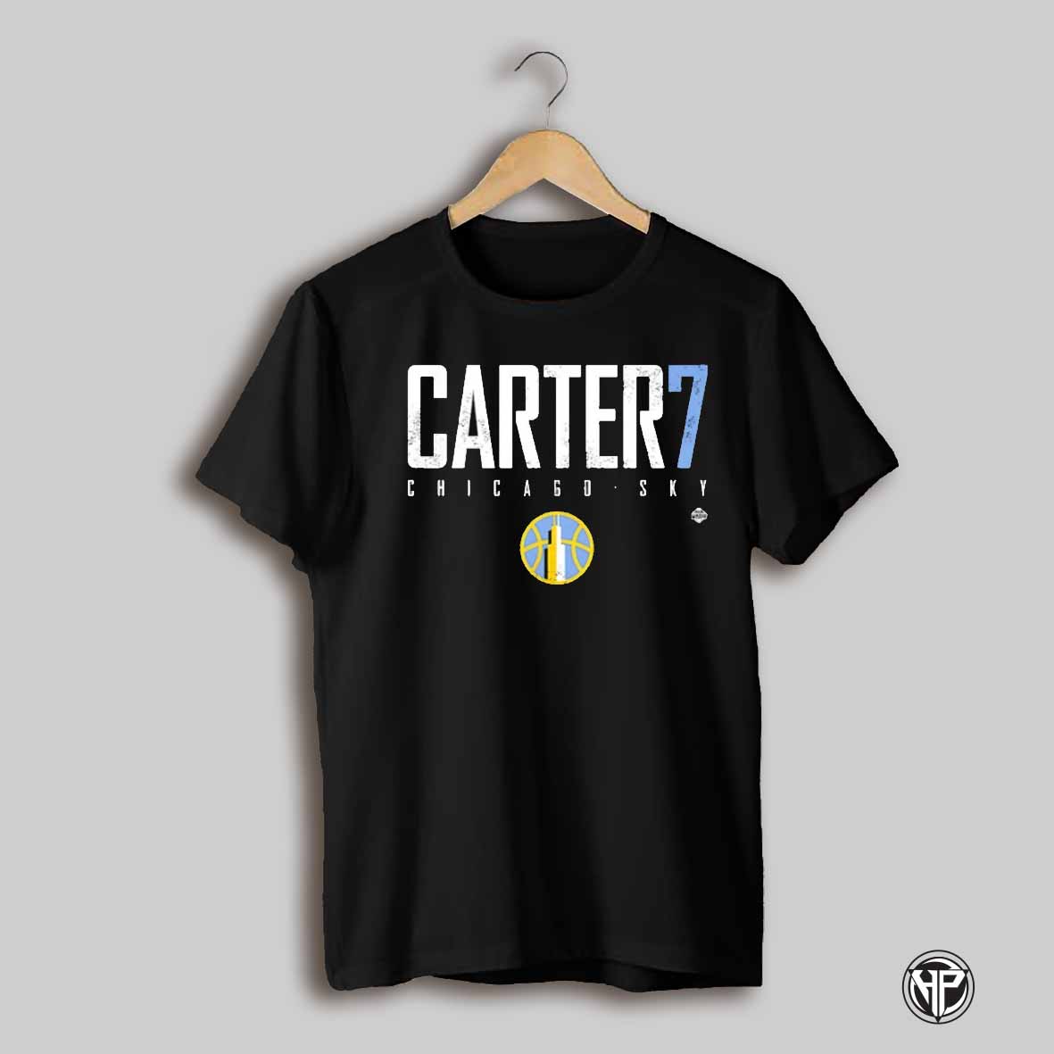 Chennedy Carter 7 Chicago Sky Basketball Elite Shirt