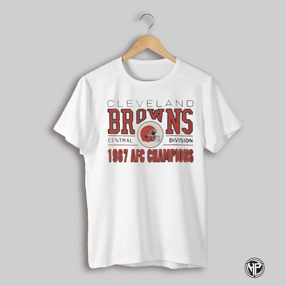 Cleveland Browns 1987 Afc Champions Shirt