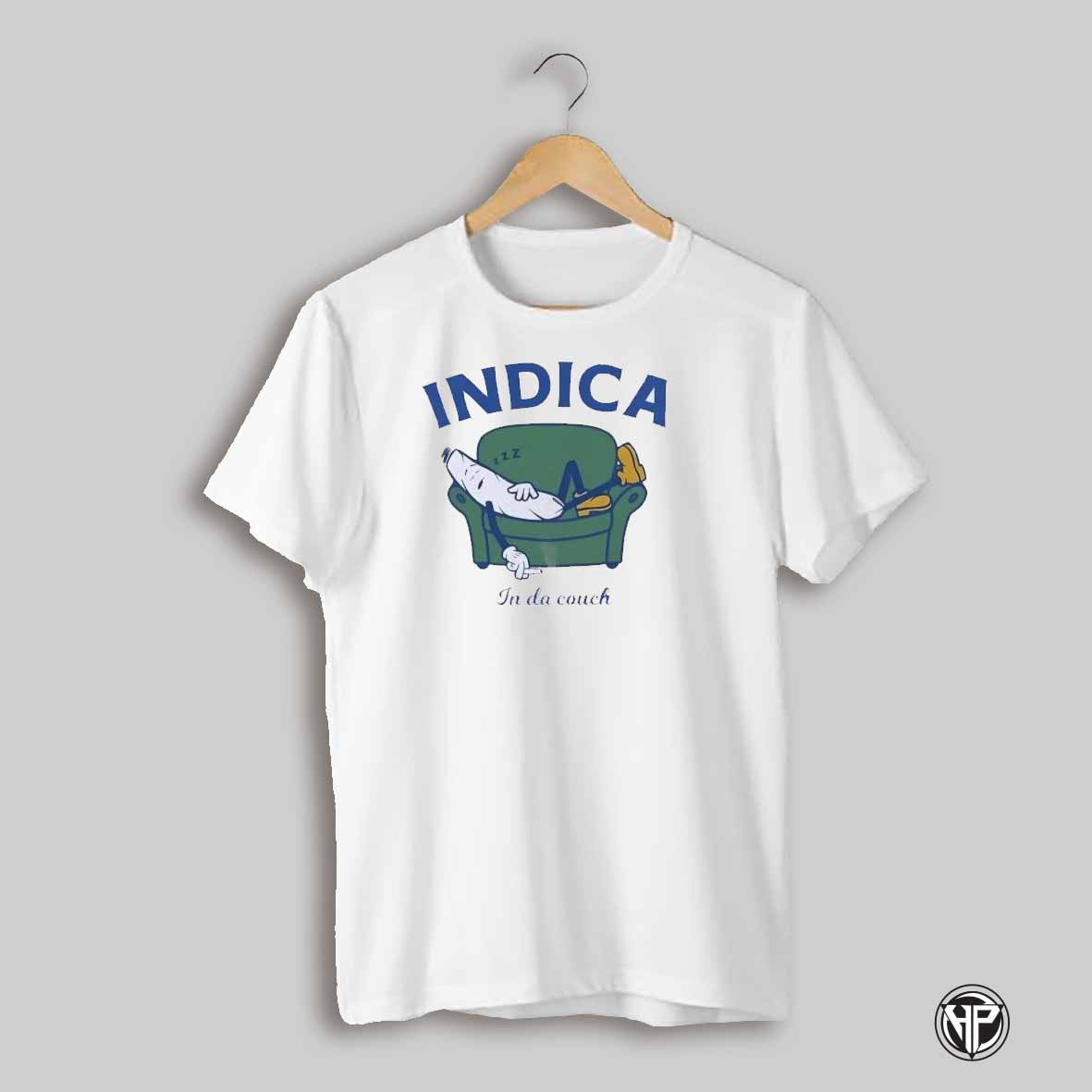 Couch 420 Weed Indica In Da Couch Shirt