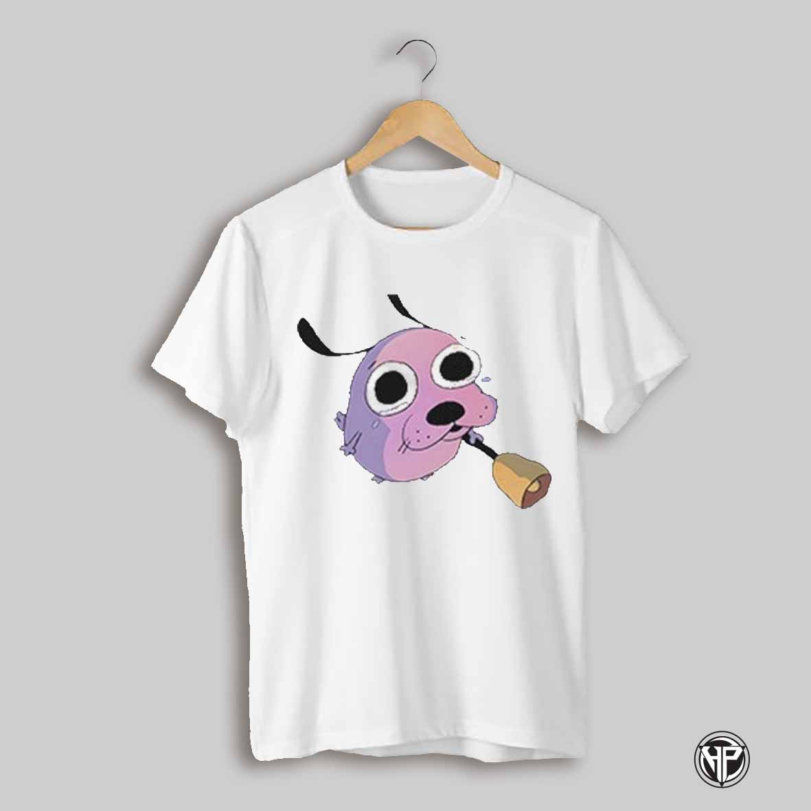 Courage The Cowardly Dog Crying Meme T Shirt