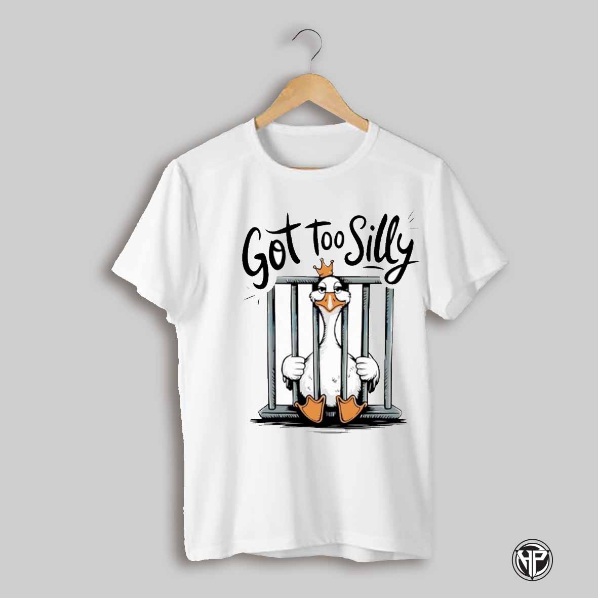 Crown Silly Jail Goose Funny Meme Shirt