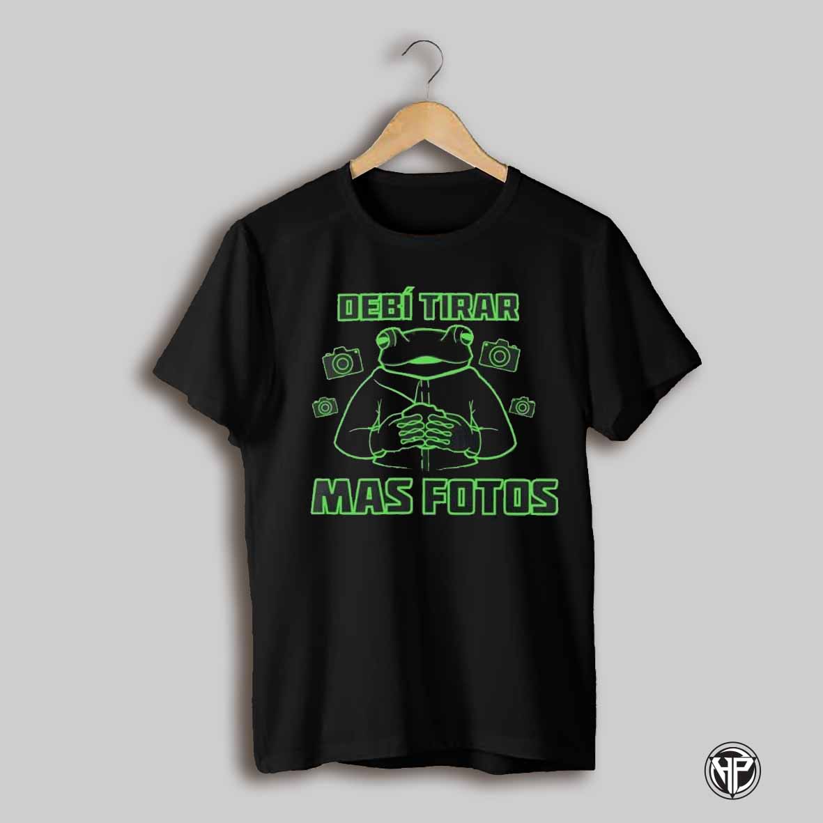 Debi Tirar Mas Fotos Neon Frog Bad Bunny Album Shirt