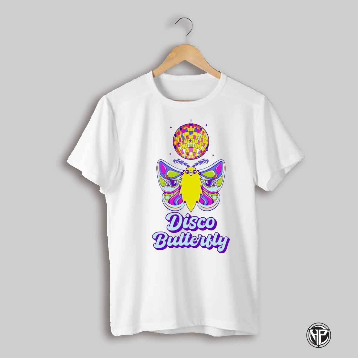 Disco Butterfly Colorful Shirt