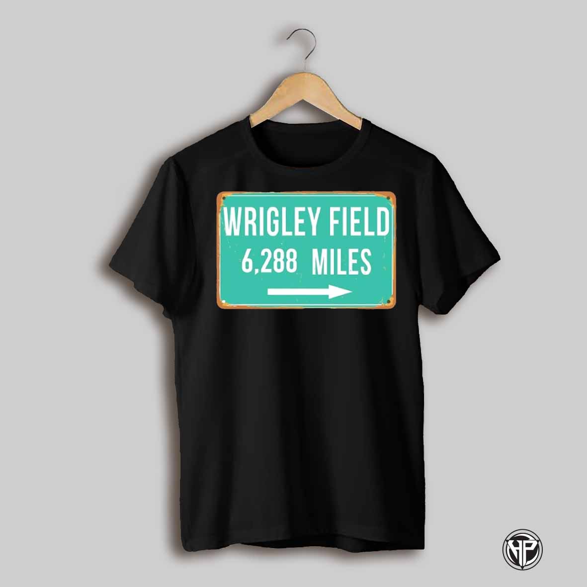 Distance To Wrigley Filed 6288 Miles Shirt