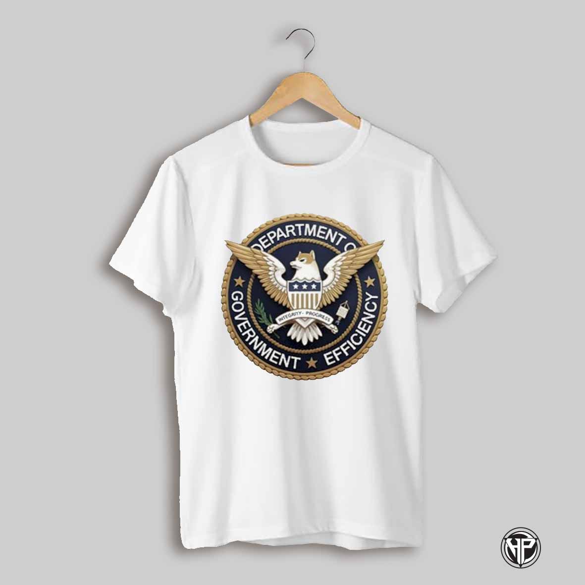 Doge Department Of Government Efficiency Integrity Progress Shirt