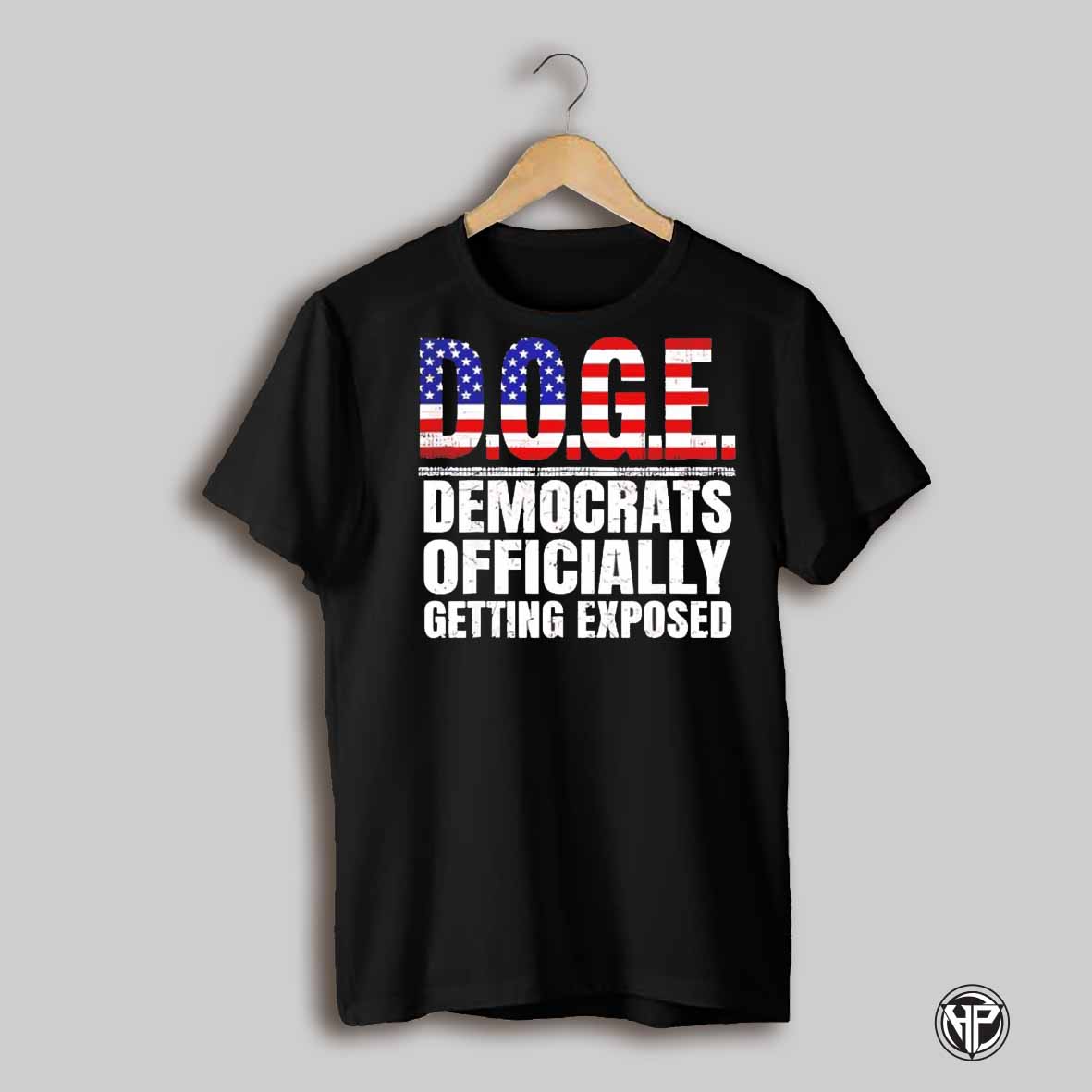 Doge Democrats Officially Getting Exposed Usa Flag Shirt