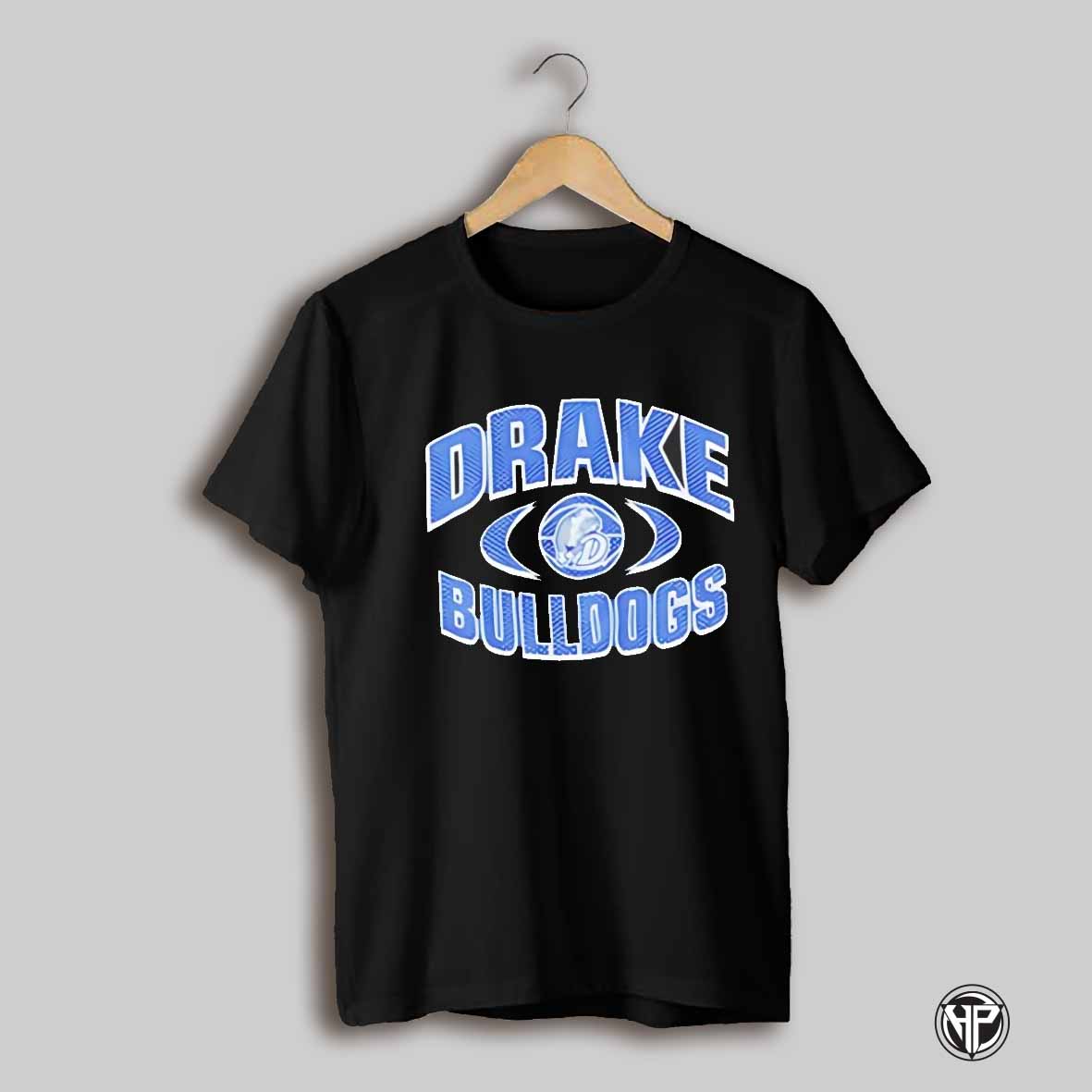 Drake Bulldogs Basketball Logo Shirt