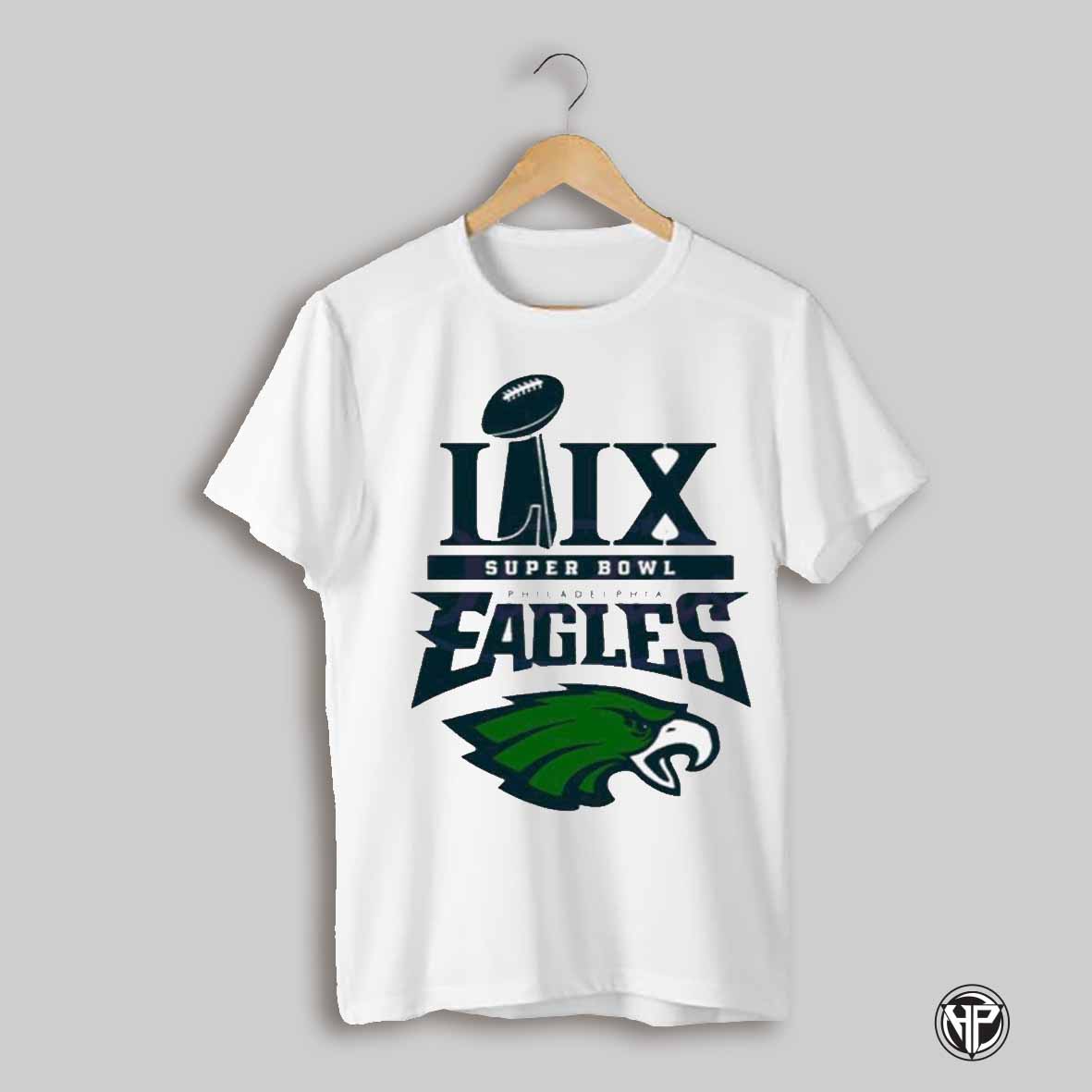 Eagles Lix Super Bowl Trophy Champions 2025 Shirt
