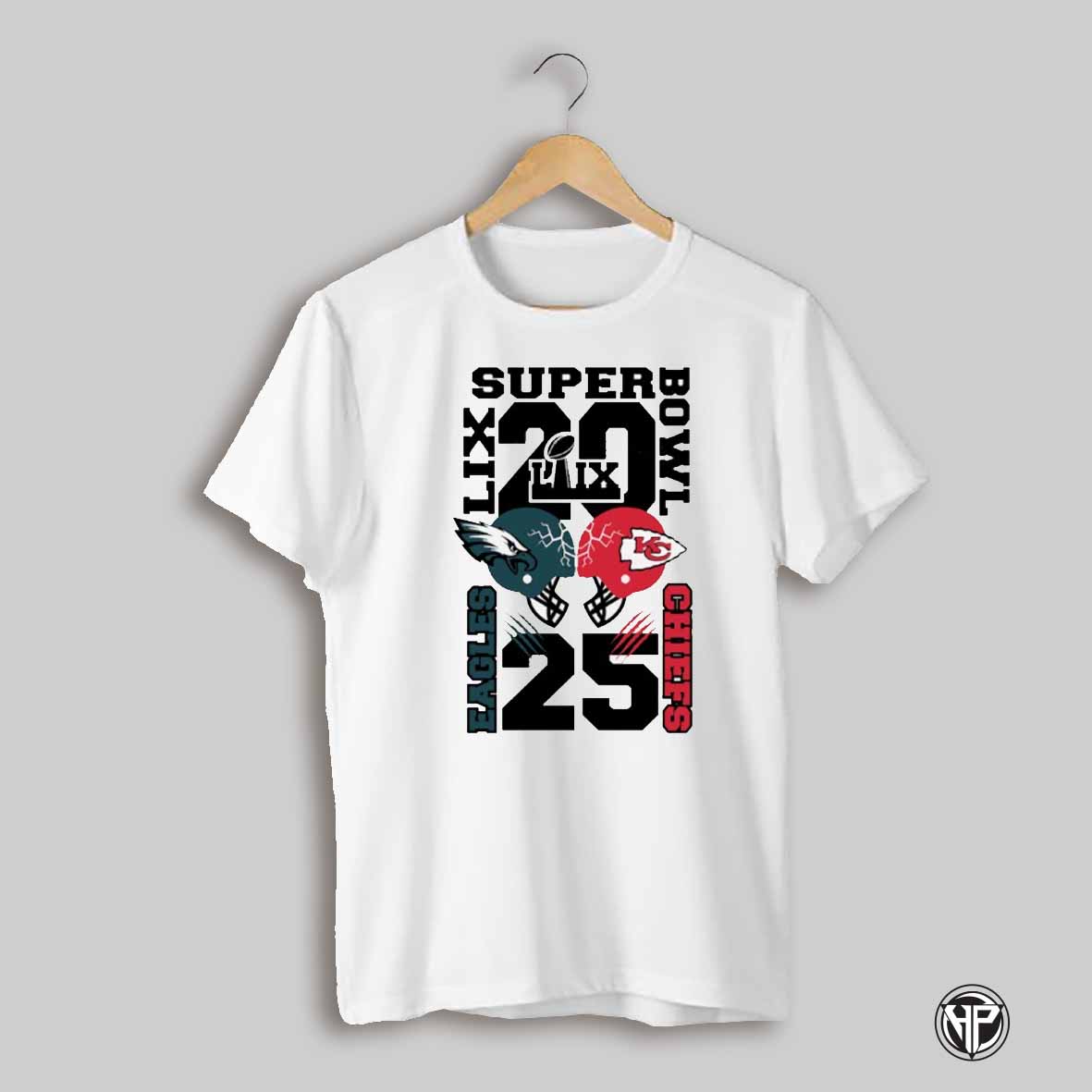 Eagles Vs Chiefs Super Bowl Lix 2025 Shirt