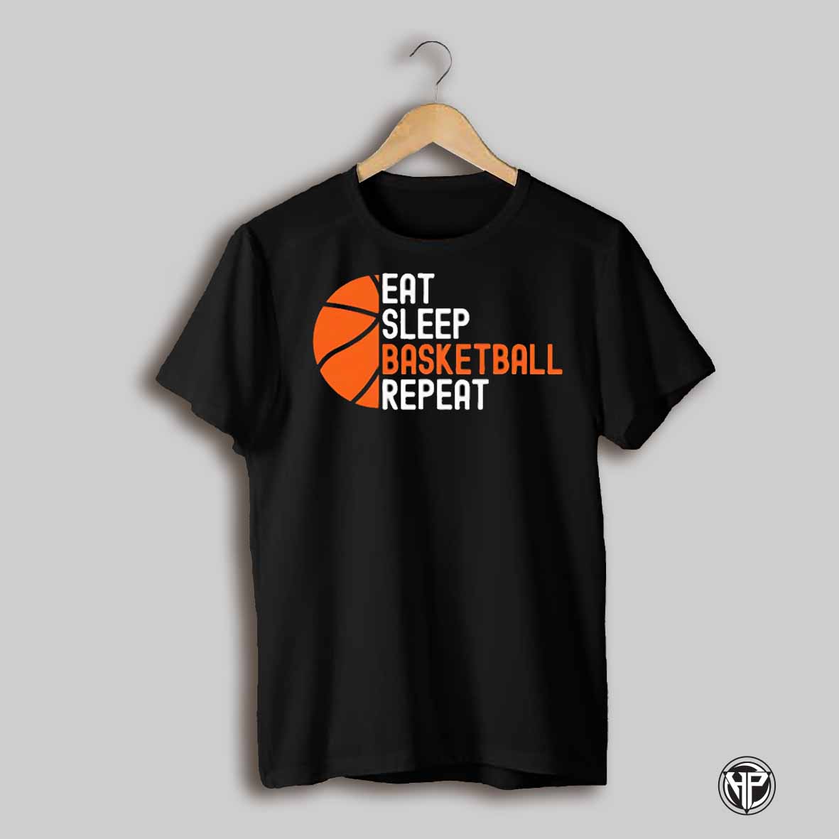Eat Sleep Basketball Repeat Shirt