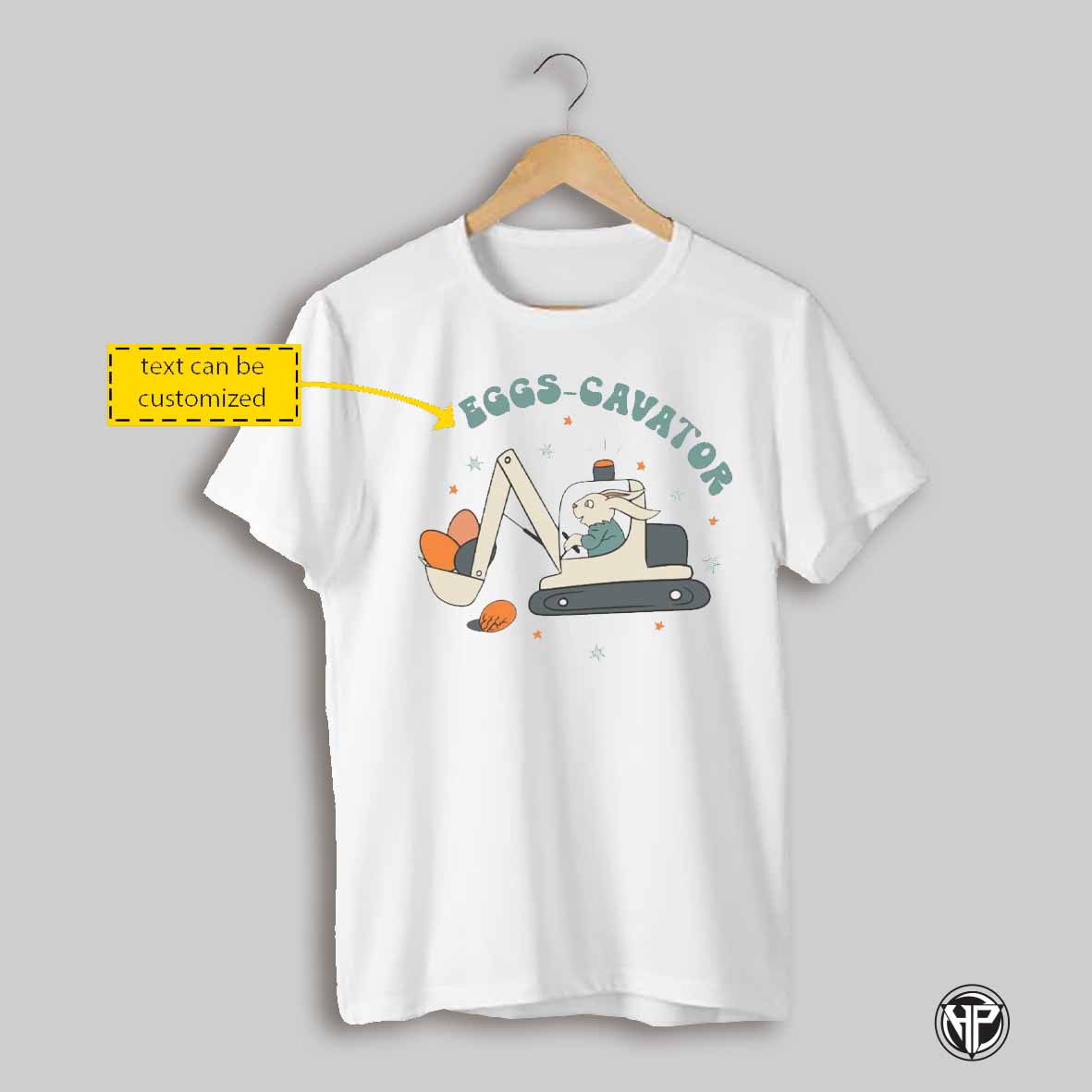 Eggs Cavator Easter Trendy T Shirt