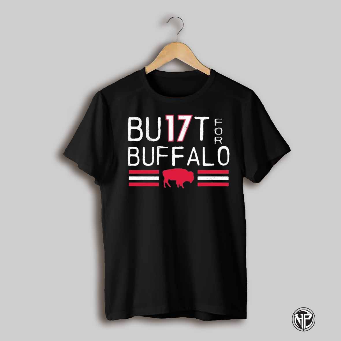 Eric Wood Wearing Bu17t For Buffalo Built For Buffalo T Shirts