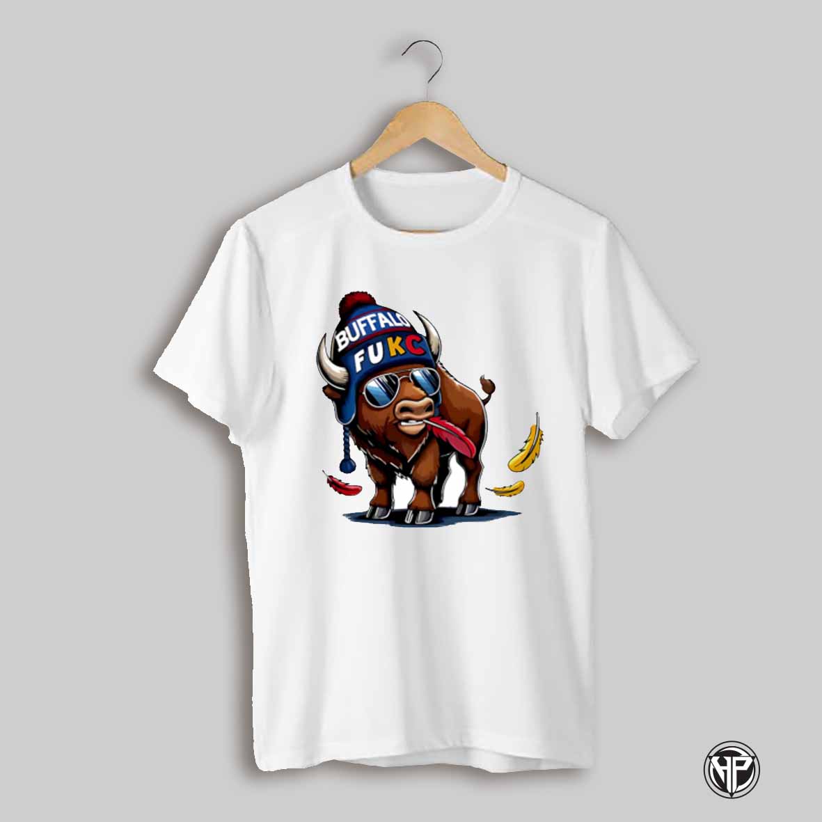 F U Kc Buffalo Beer Can Holder Josh Allen Buffalo Football Mascot Shirt