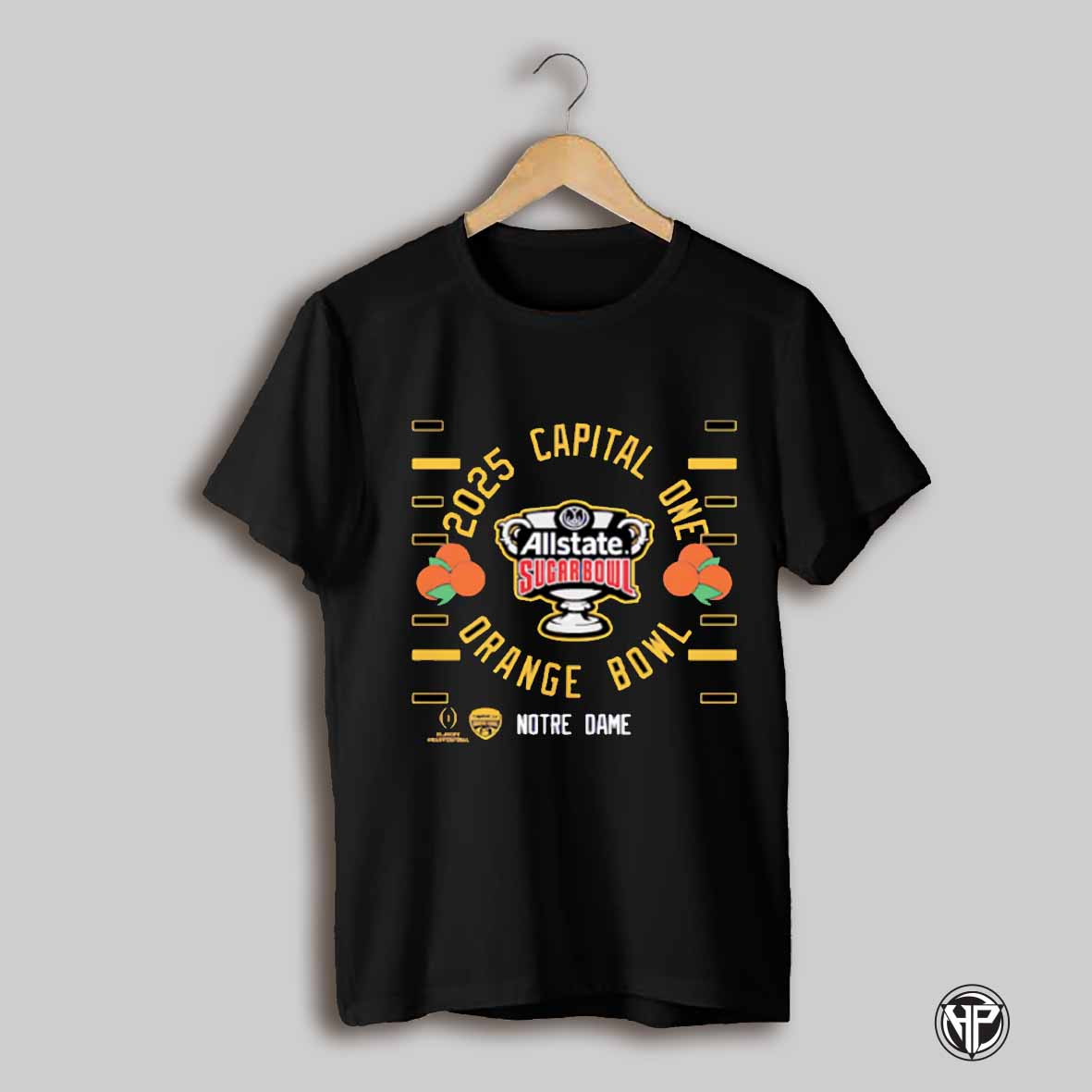 Fighting Irish Champions Sugar And Orange Bowl 2025 Shirt
