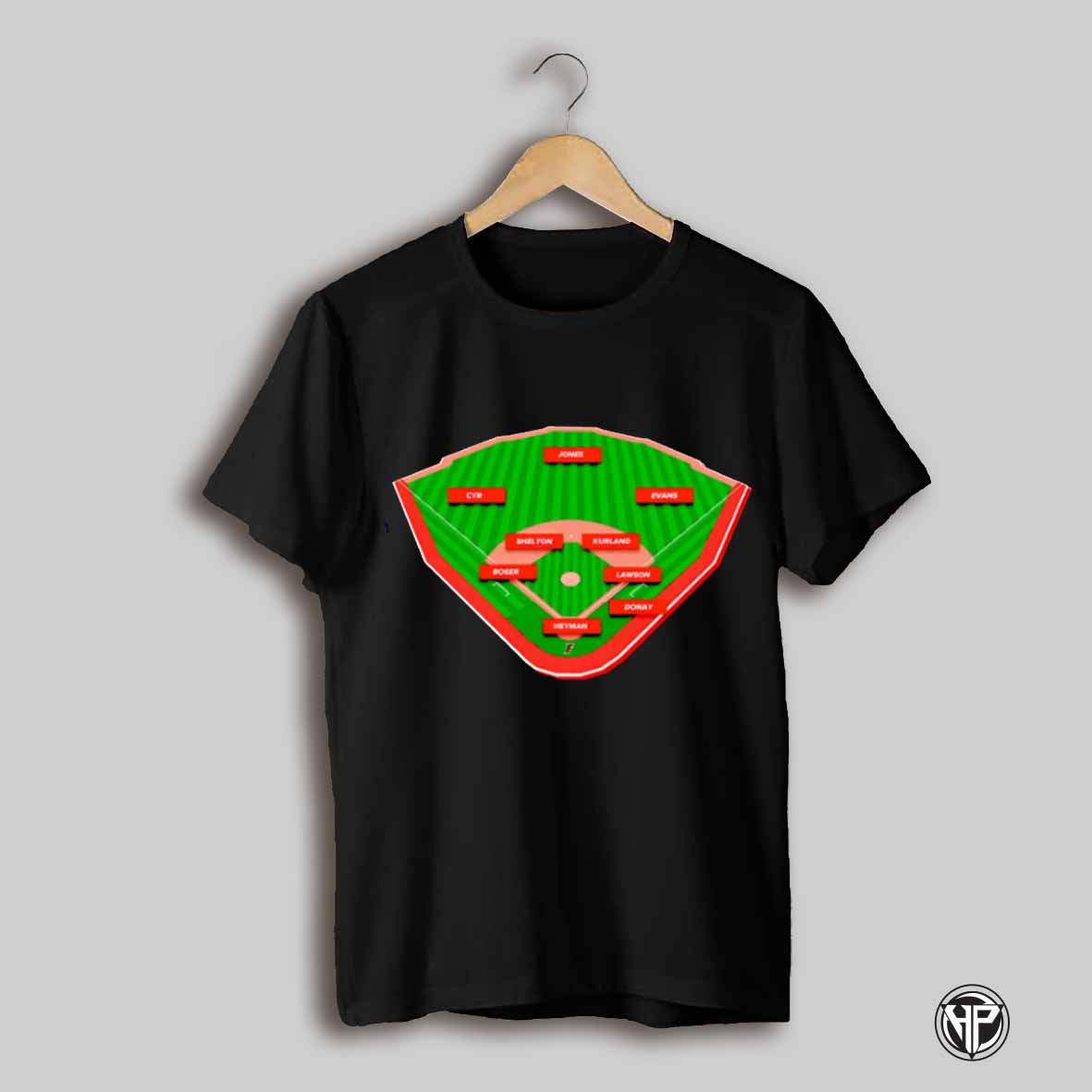 Florida Gators Baseball Starting Lineup Game Starters Shirt