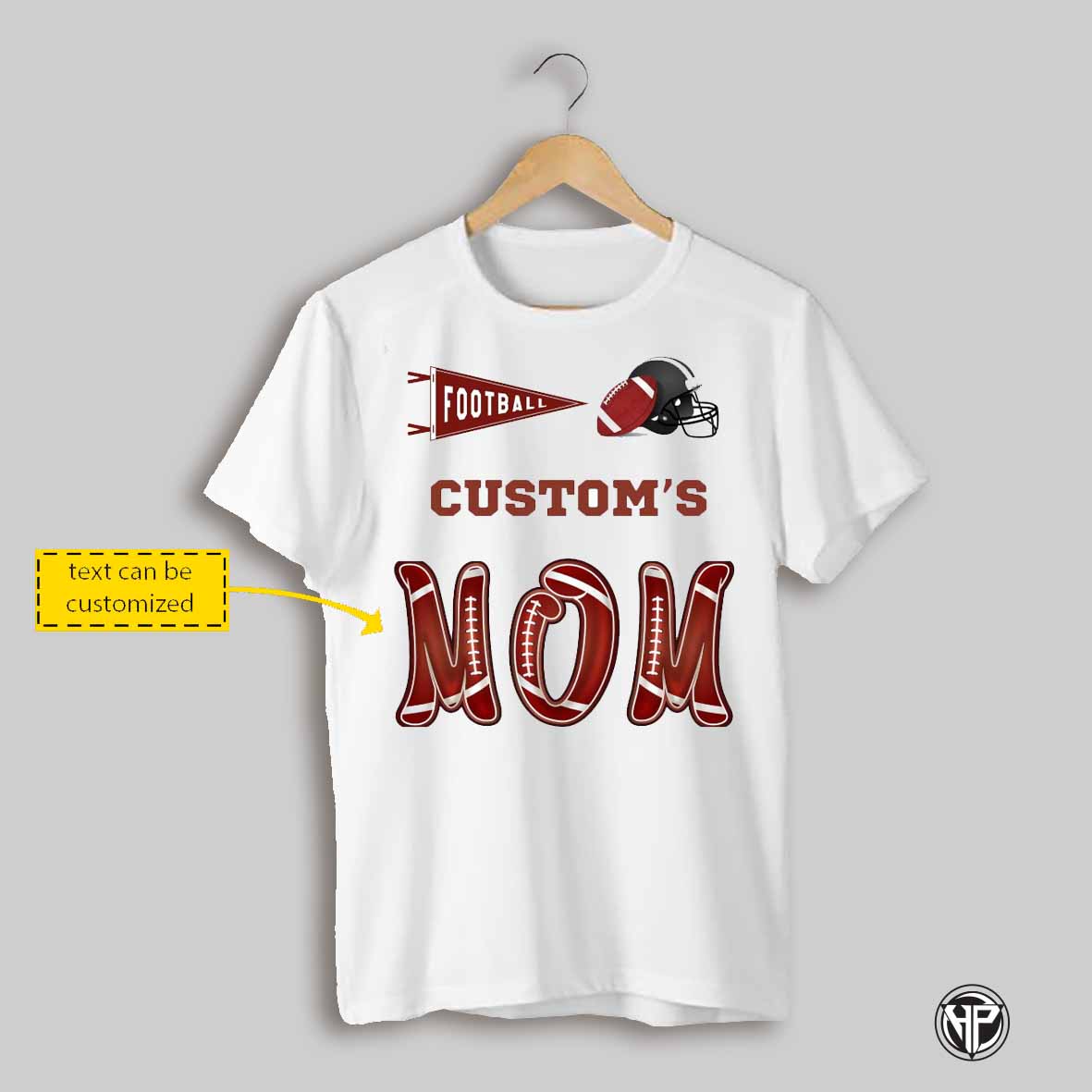 Football Mom Personalized Trending T Shirt