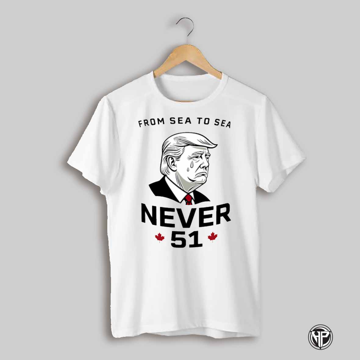 From Sea To Sea Never 51 Trump Cry Shirt