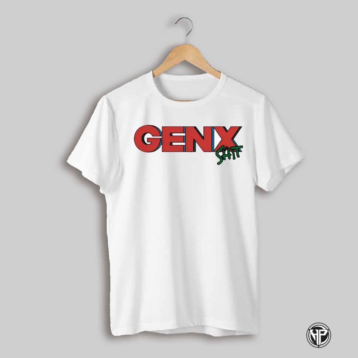 Genx Shit Raised On Hose Water And Neglect Logo Shirt