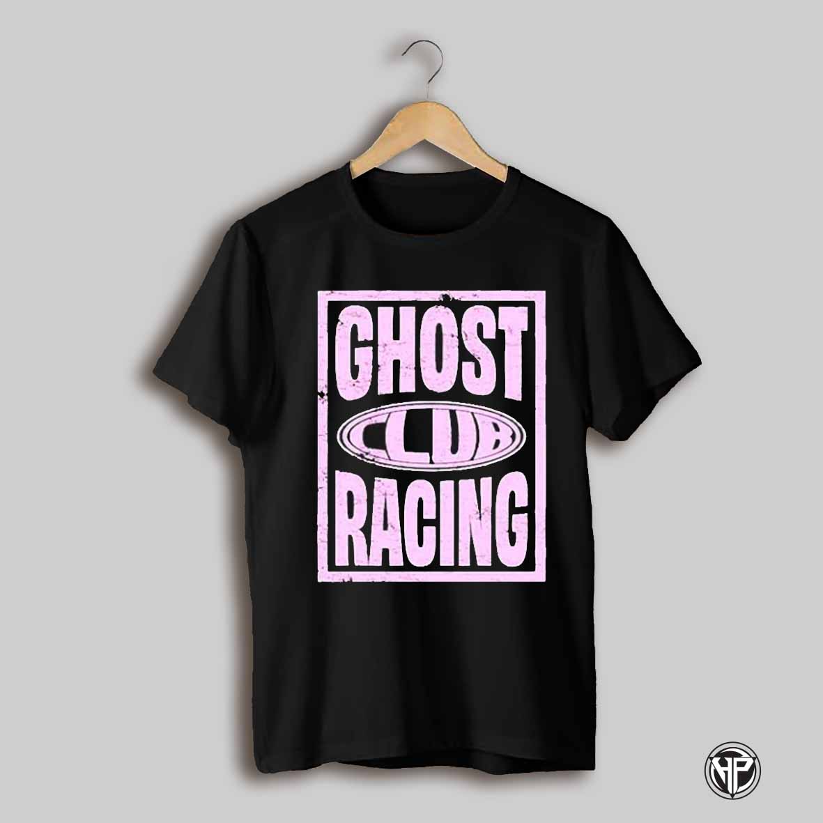 Ghost Racing Club Pink Poster Shirt
