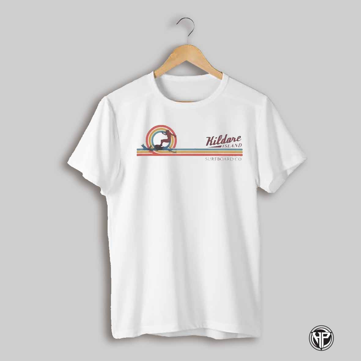 Girl Surfing Kildare Island Shirt