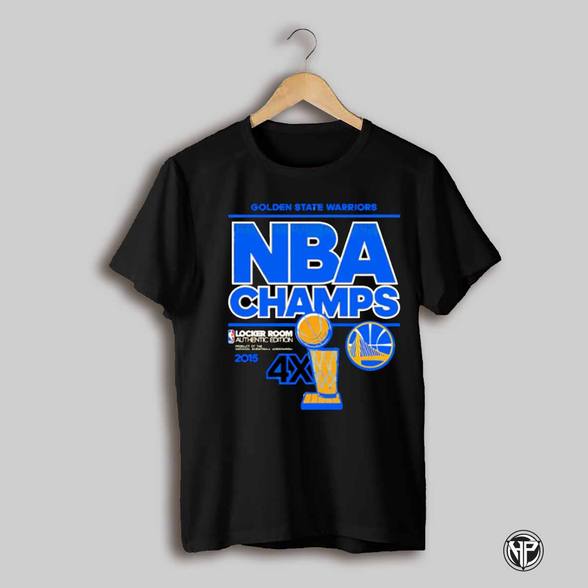 Golden State Warriors 4x Finals Nba Champions Locker Room Authentic 2025 Shirt