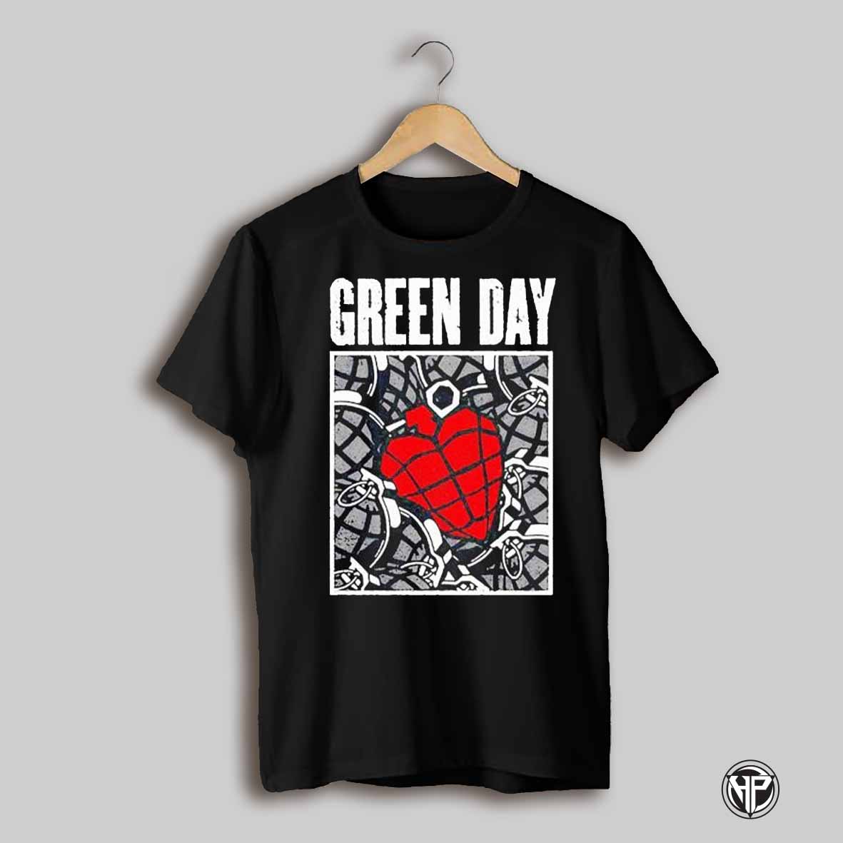 Green Day Tour 2025 Custom Prints Store T Shirt