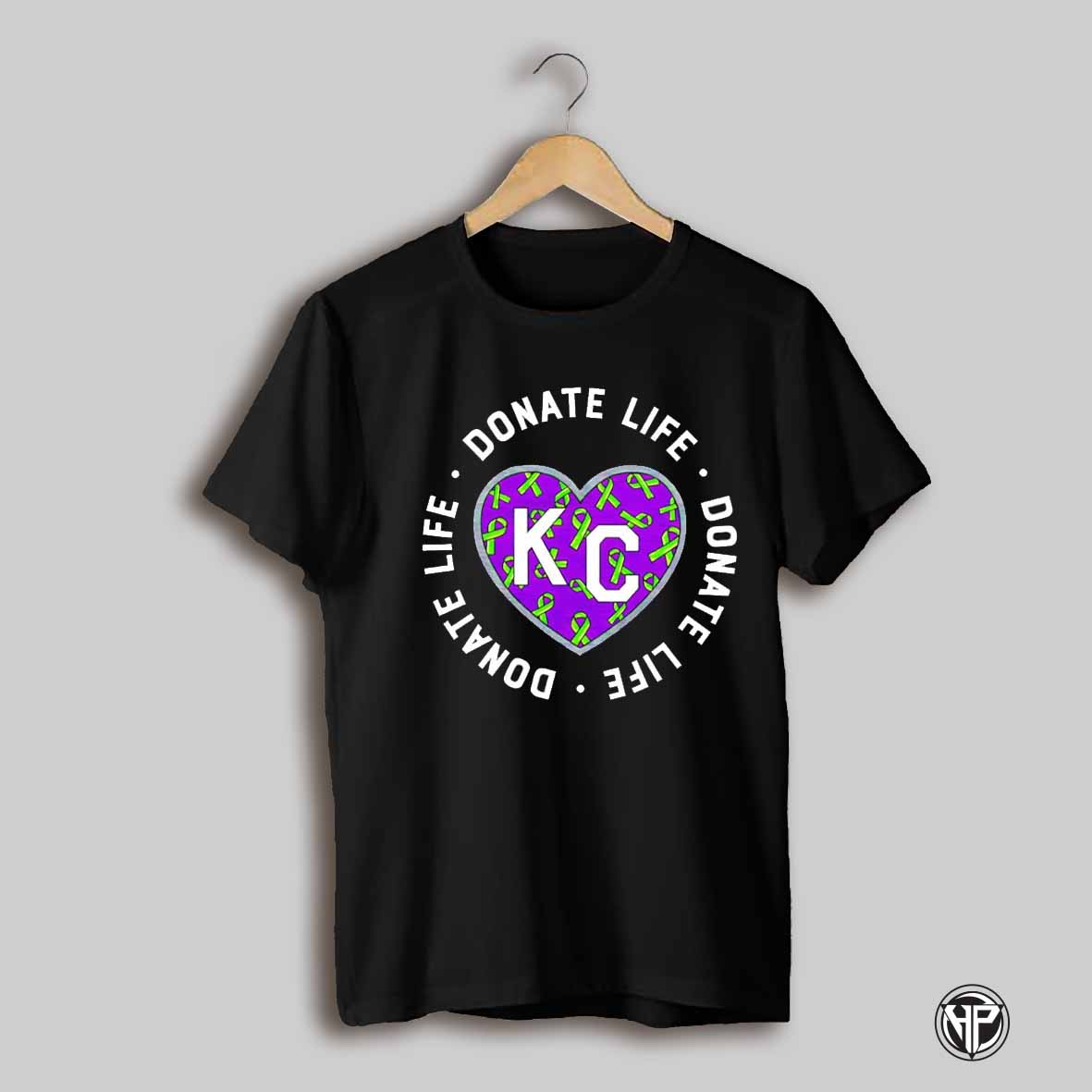 Hca X Mtn Donate Life Kc Heart Shirt
