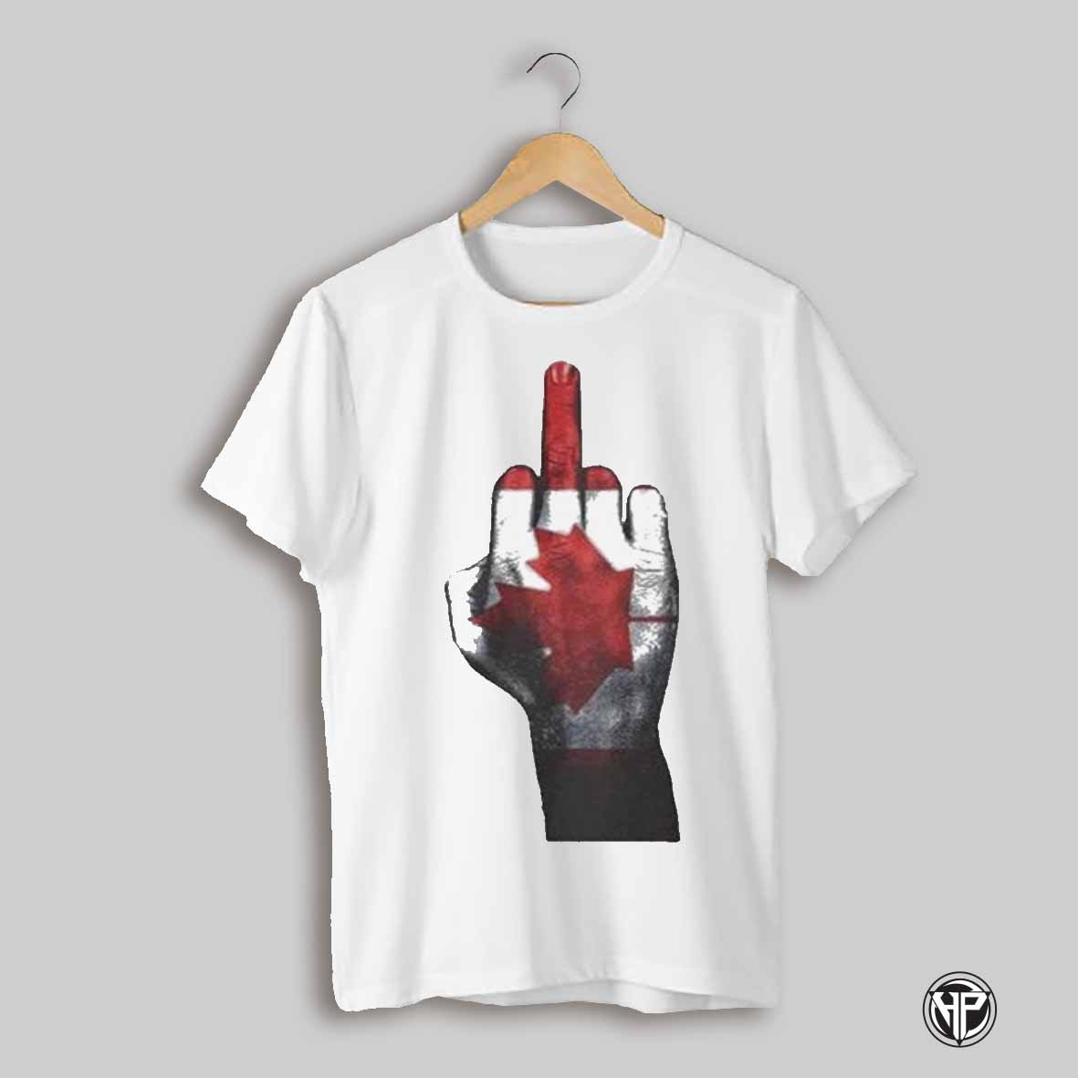 Hand Drawn Canada Flag Shirt